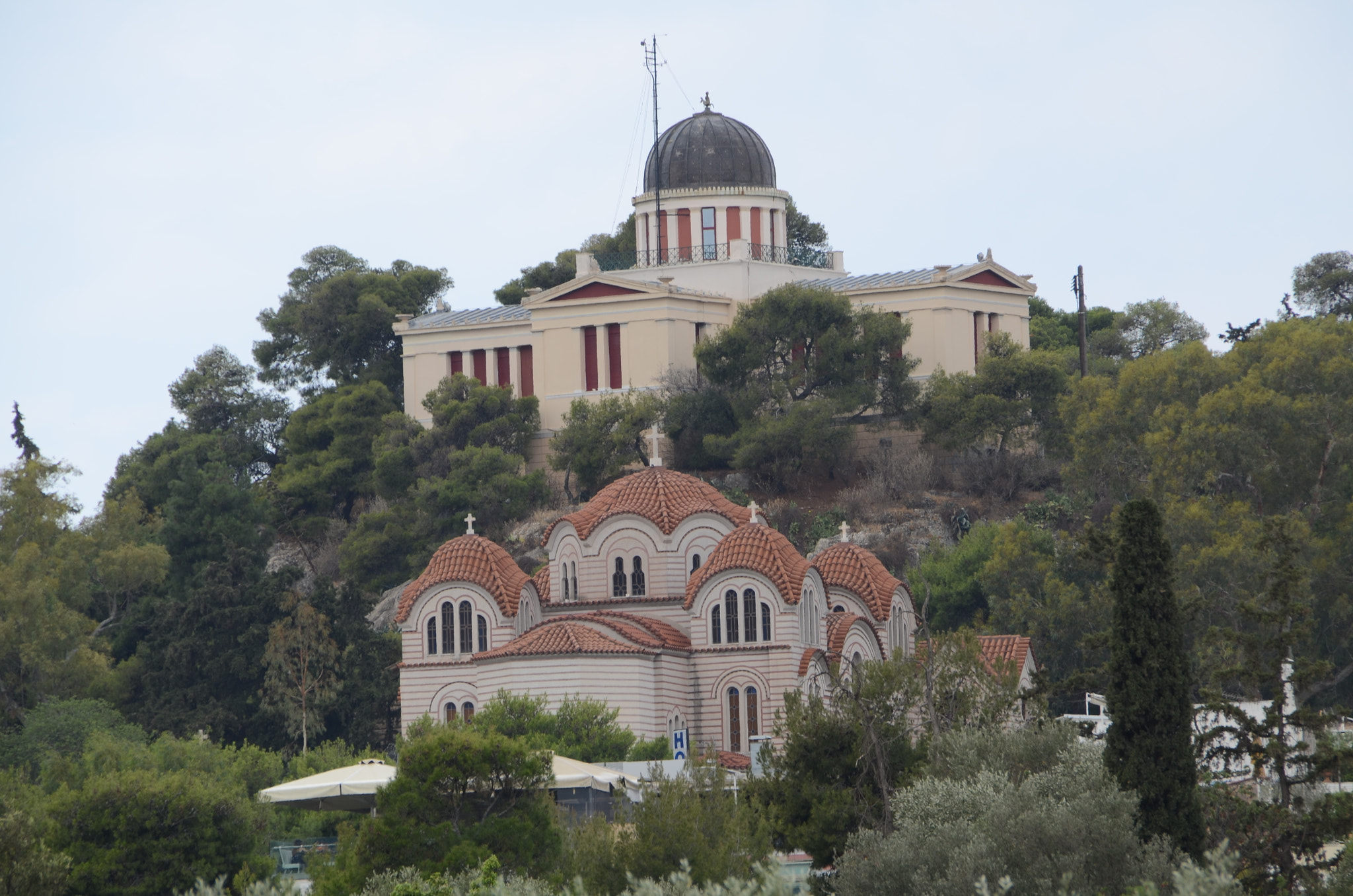 Sigma 18-250mm F3.5-6.3 DC OS HSM sample photo. A church and an observatory photography