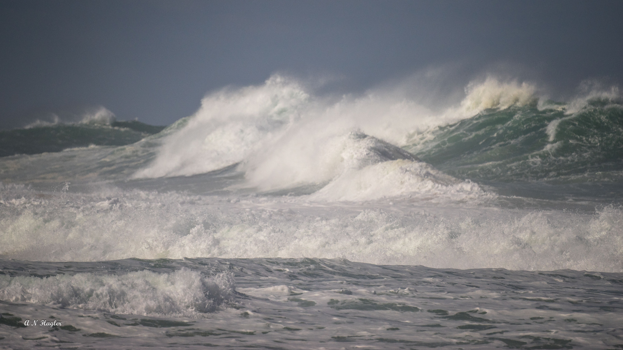 Sony a7 + Sony 500mm F8 Reflex sample photo. Storm surf in sun photography