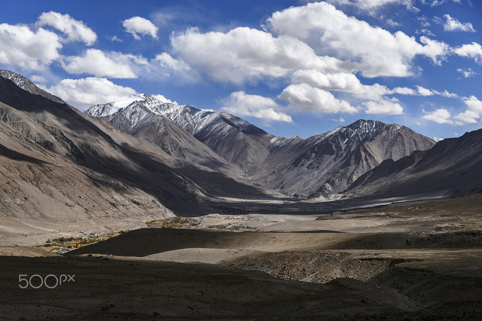 Nikon Df sample photo. Beautiful mountains on leh photography