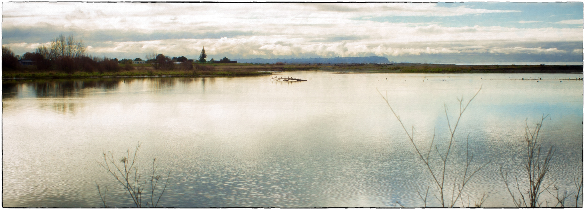 Minolta AF 35mm F1.4 sample photo. Haumoana rivermouth photography