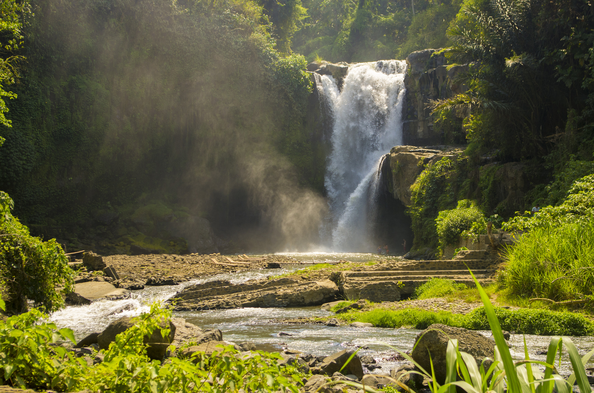 Pentax smc DA 18-55mm F3.5-5.6 AL sample photo. Tegenungan waterfall photography