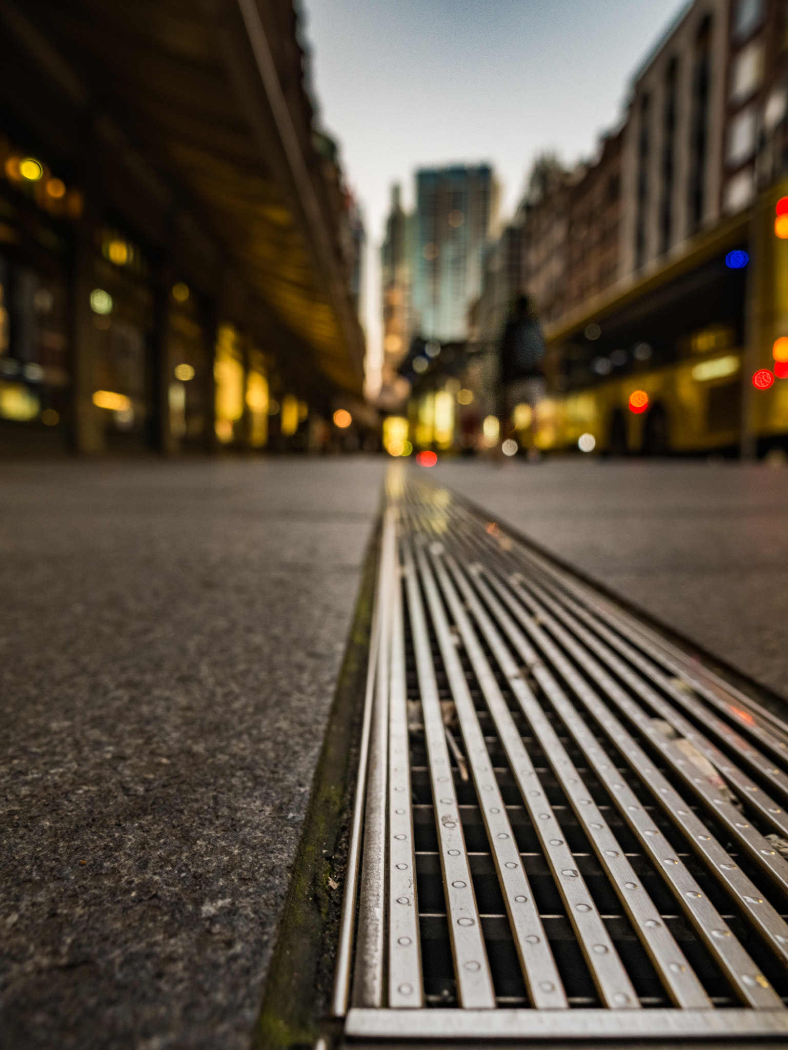 Panasonic Lumix DMC-G7 sample photo. Gutter in the city, sydney australia photography