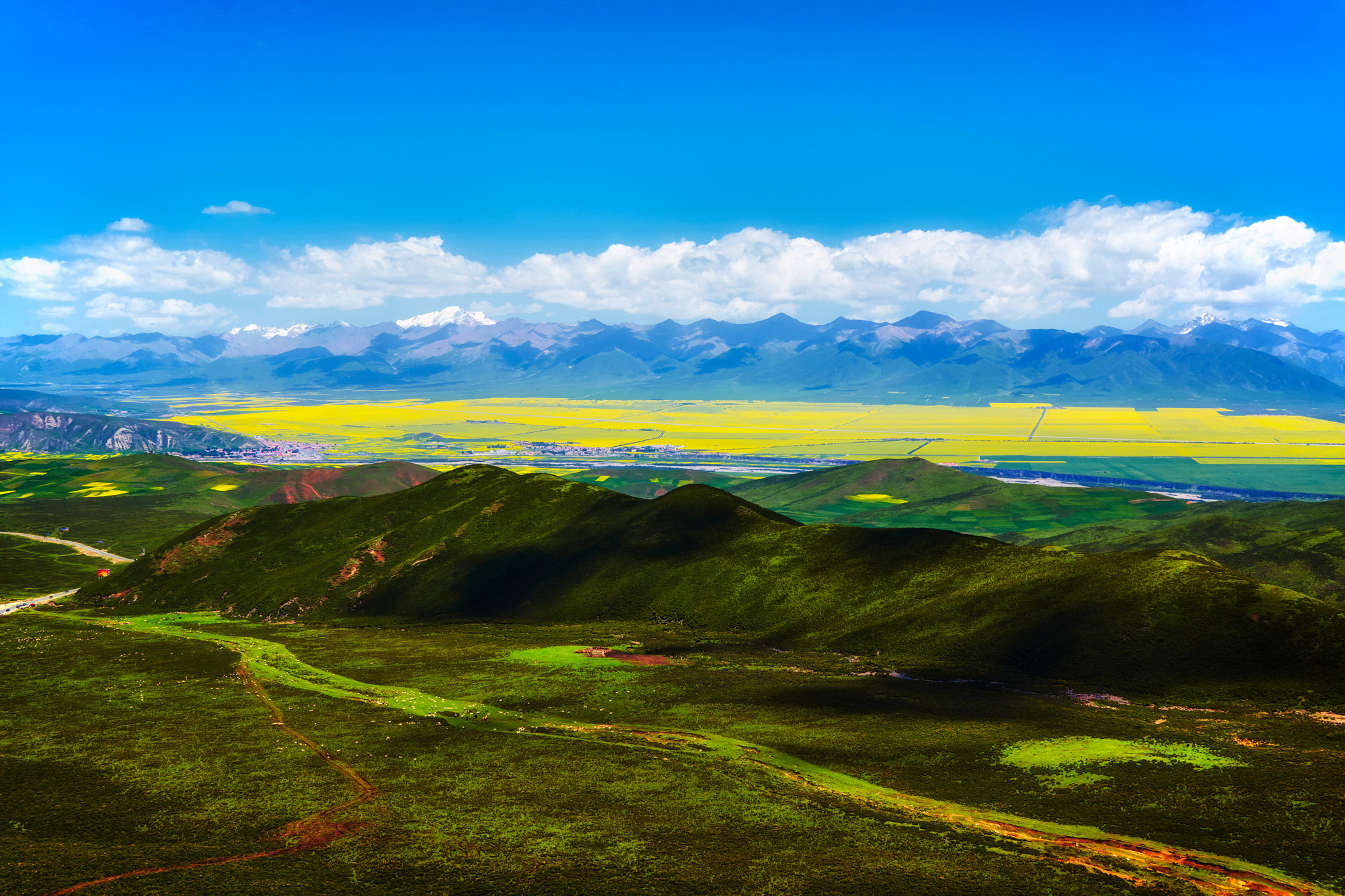 Sony SLT-A77 sample photo. Qilian mountains photography