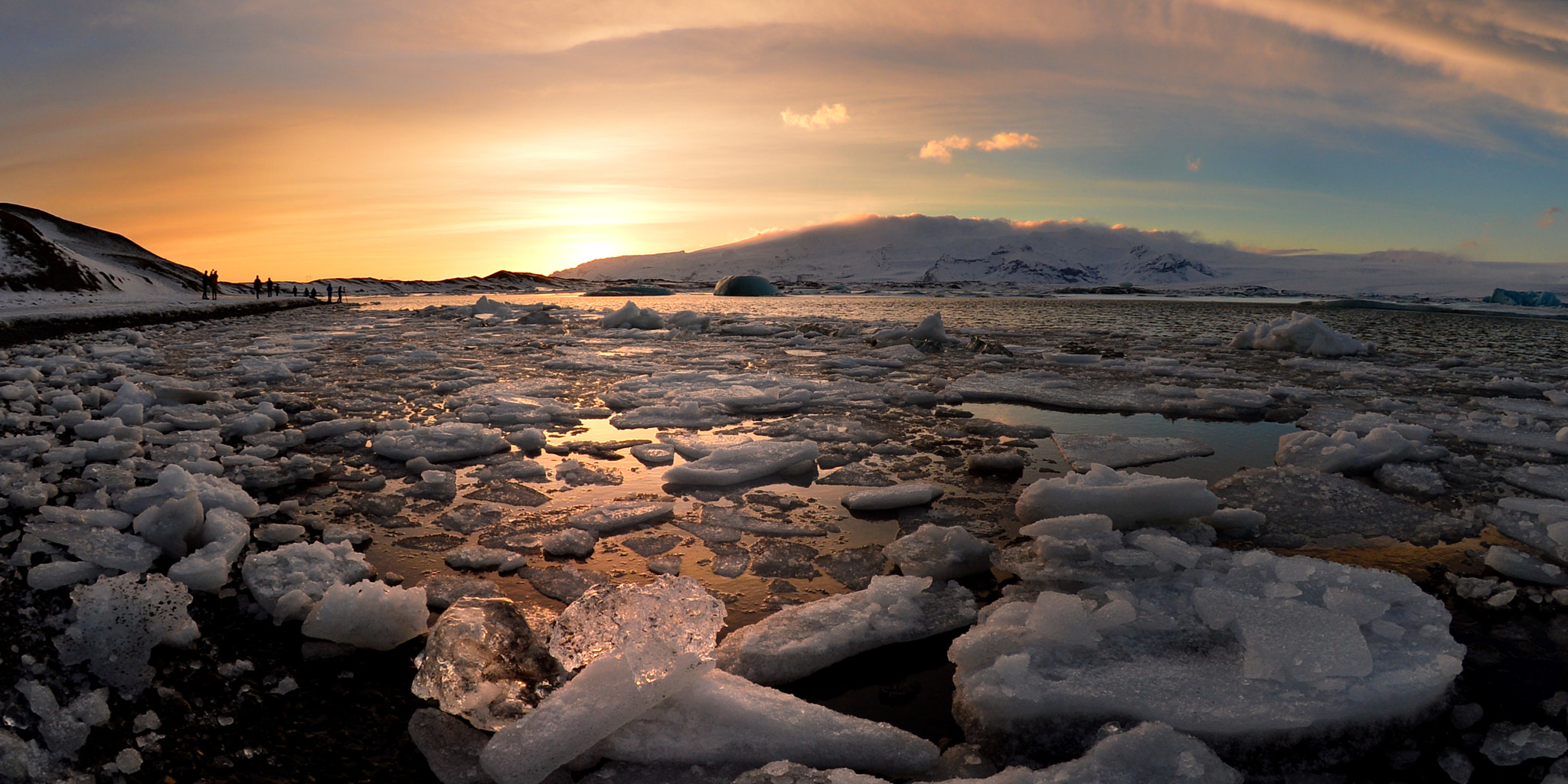 Nikon D4 + Nikon AF DX Fisheye-Nikkor 10.5mm F2.8G ED sample photo. Iceland jokulsarlon glacier lagoon photography