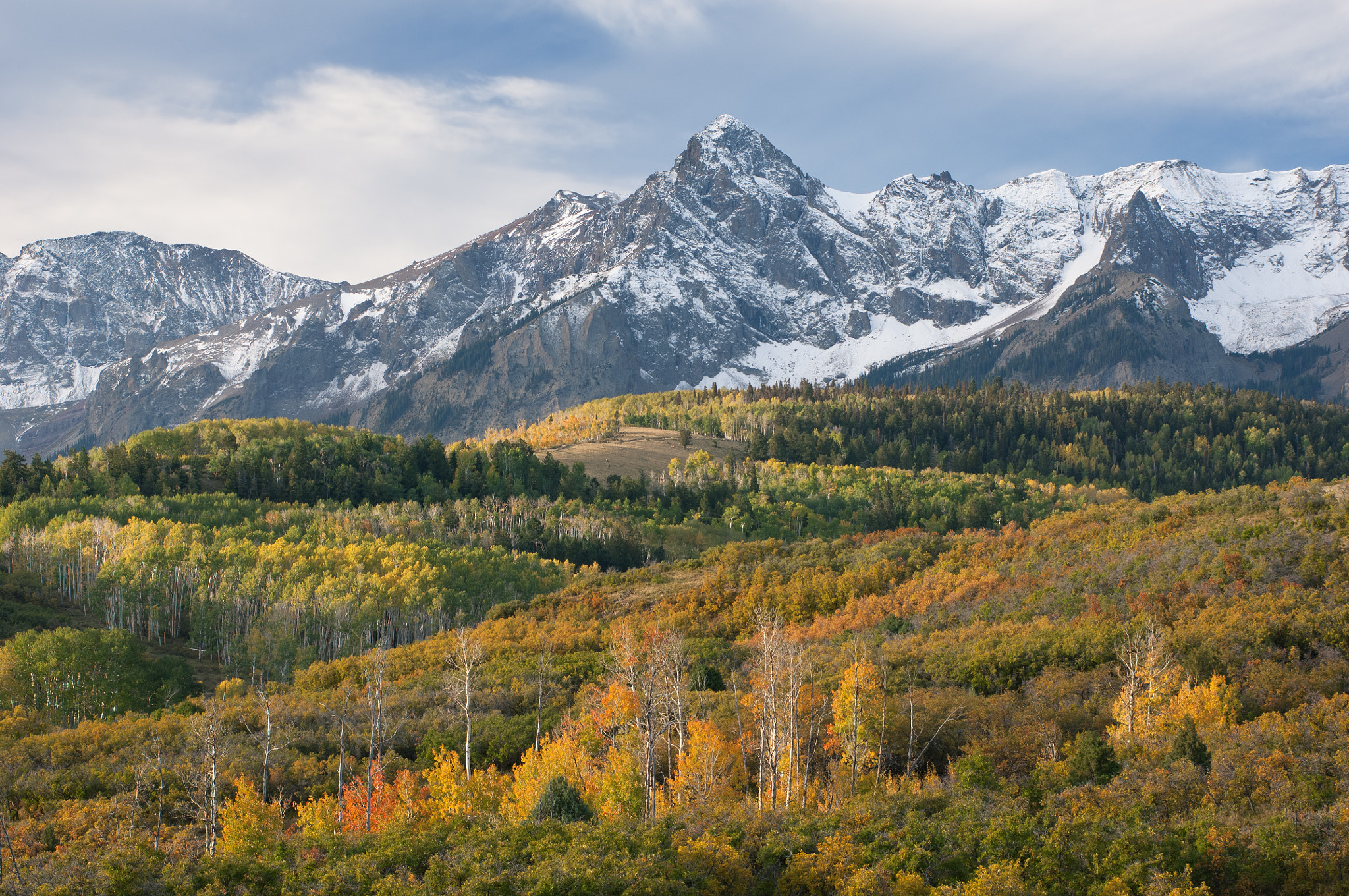Nikon D2X sample photo. Autumn dallas divide photography