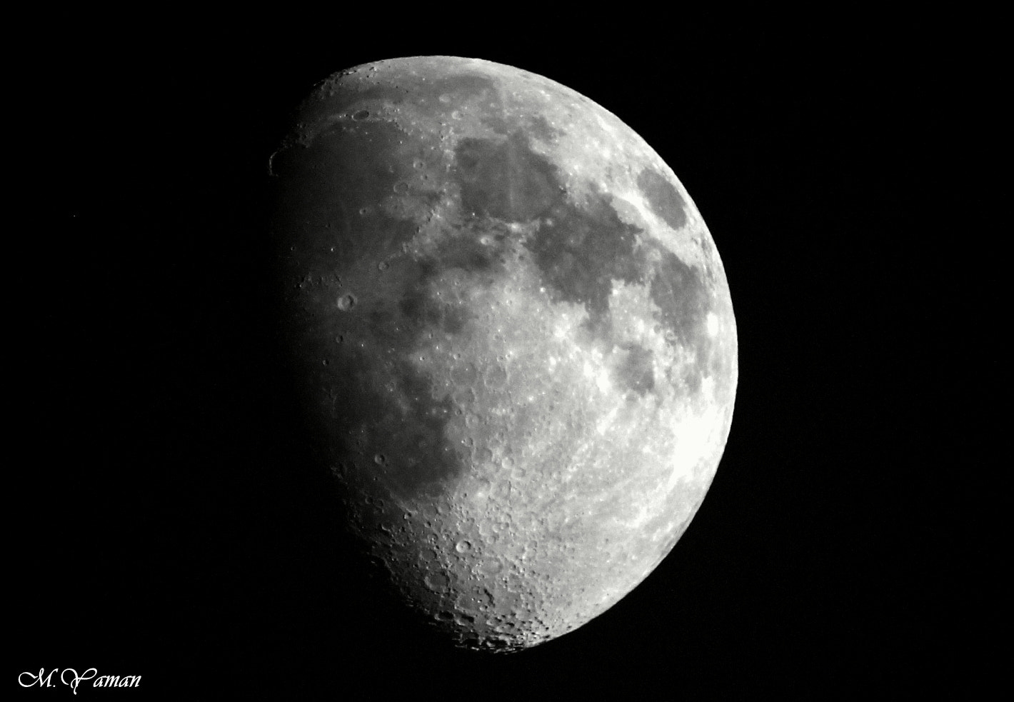 Tamron SP 150-600mm F5-6.3 Di VC USD sample photo. Moon photography