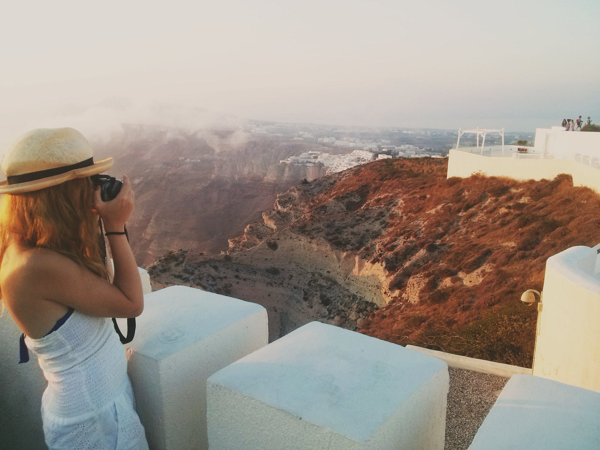 LG OPTIMUS L7 II sample photo. Santorini wines  photography