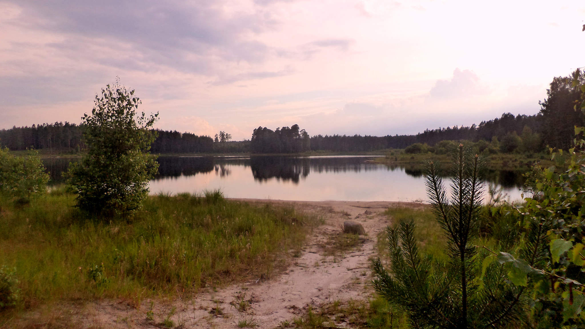 Sony DSC-W620 sample photo. Landscaped park - lake (poland) photography