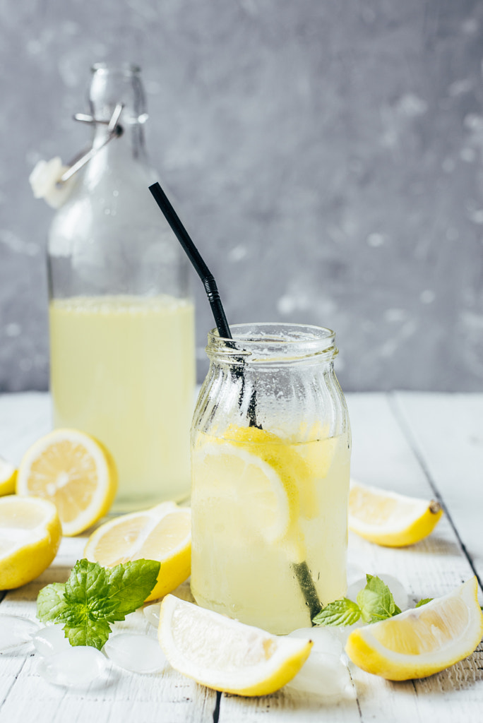 Homemade lemonade by Alena Gusakova on 500px.com