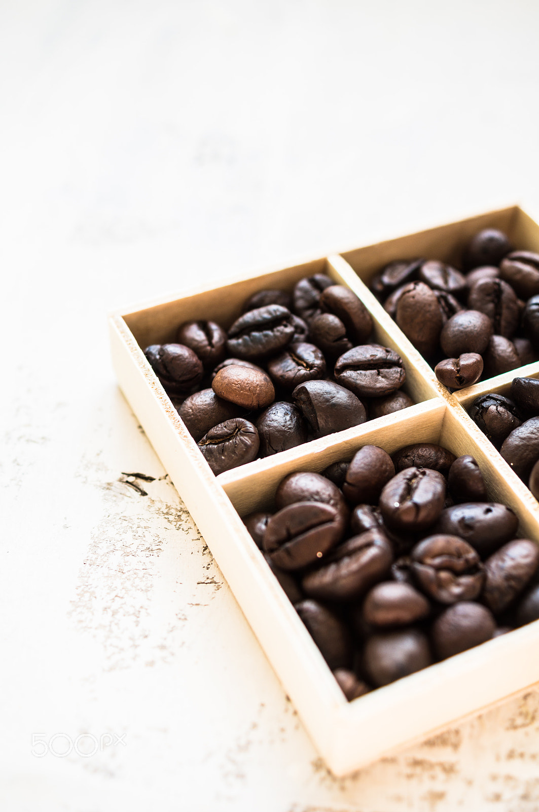 Sony SLT-A55 (SLT-A55V) + Sony DT 30mm F2.8 Macro SAM sample photo. Coffee beans on rustic background photography