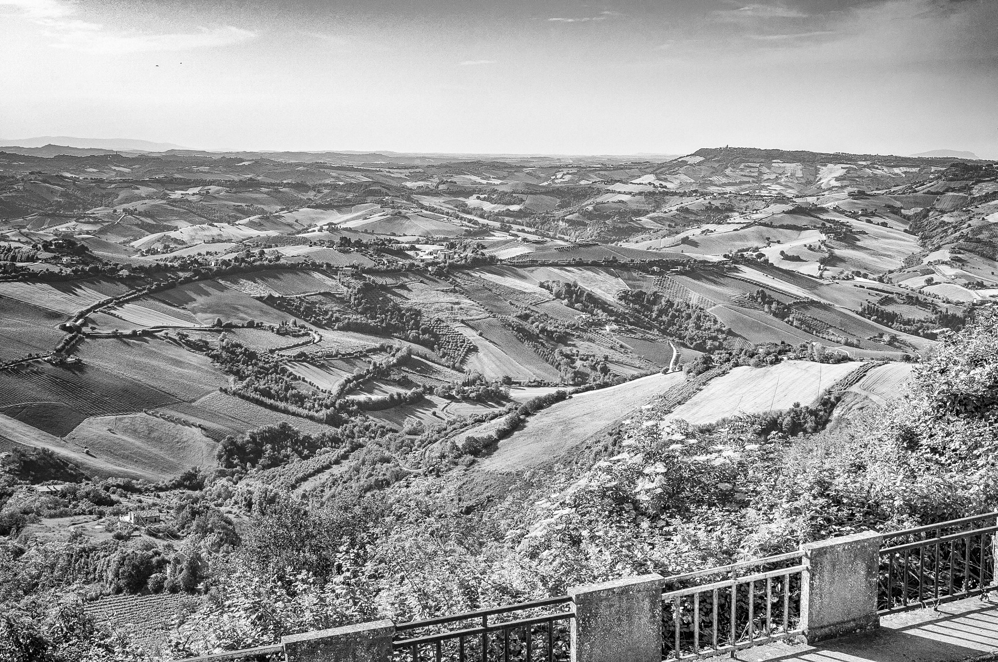Nikon D300S sample photo. Italian landscape bw photography