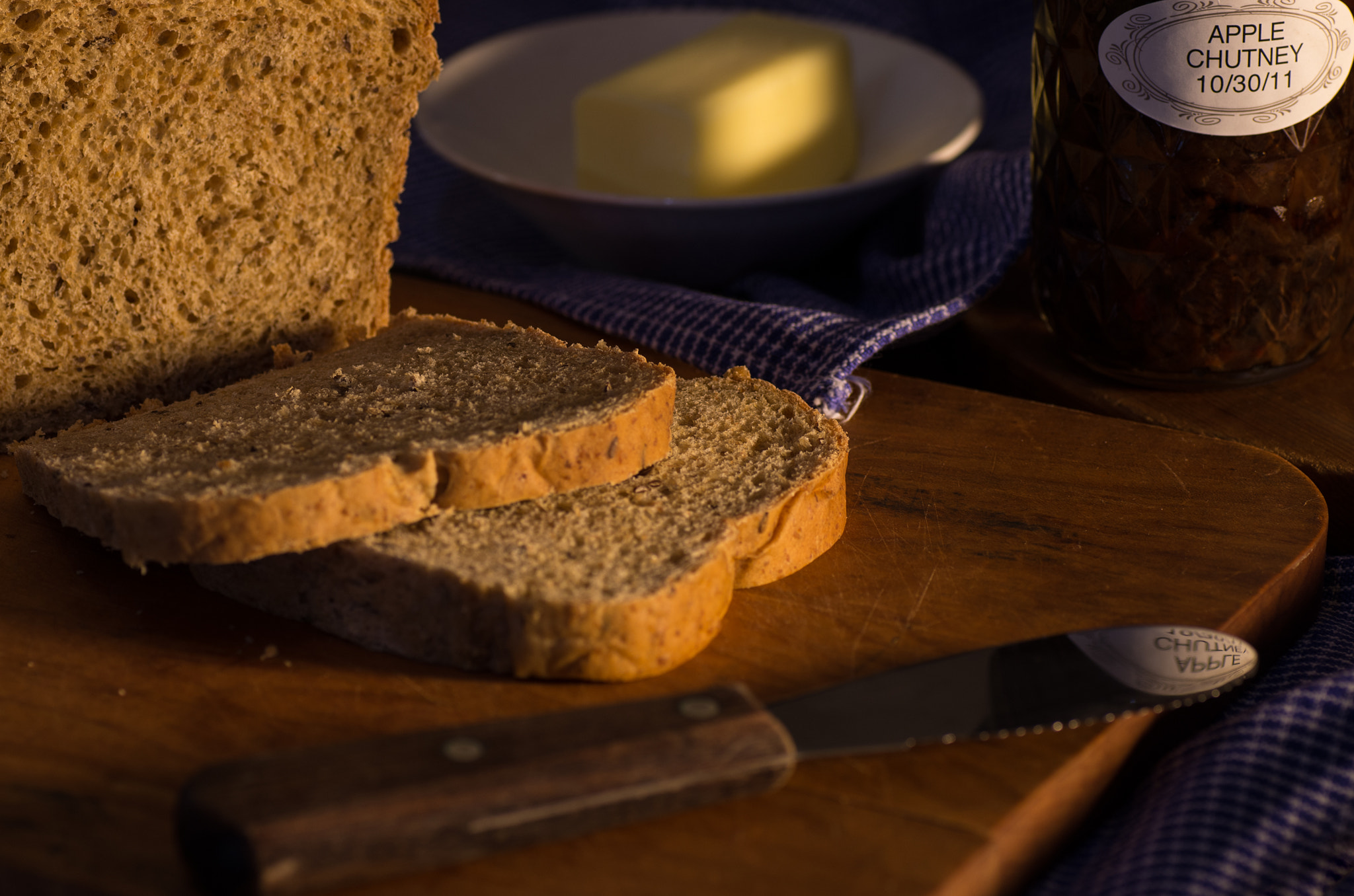 Pentax K-30 + Tamron SP AF 90mm F2.8 Di Macro sample photo. Bread by sunlight photography