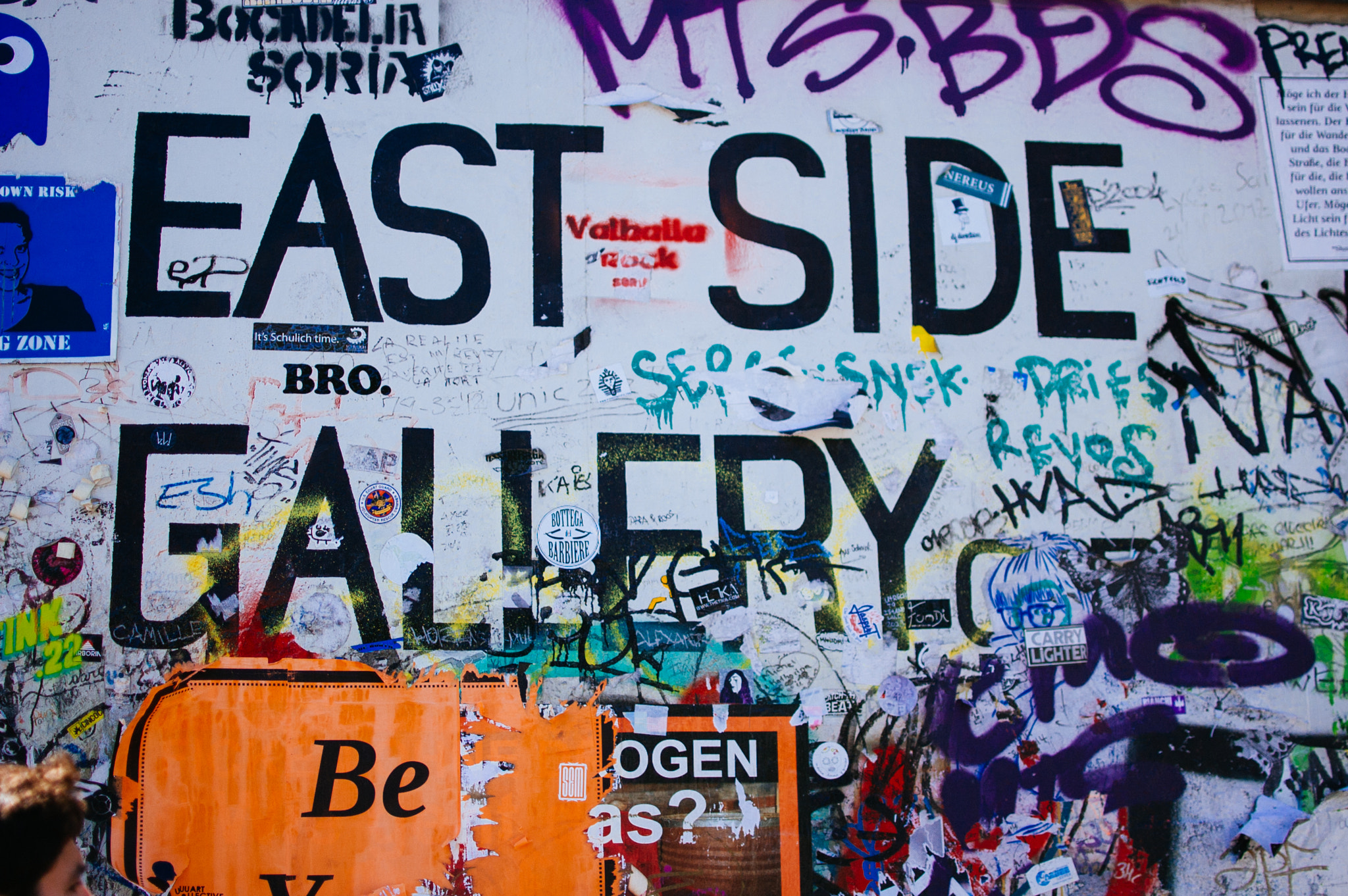 Nikon D40 + Nikon AF-S DX Nikkor 35mm F1.8G sample photo. Berlin wall photography