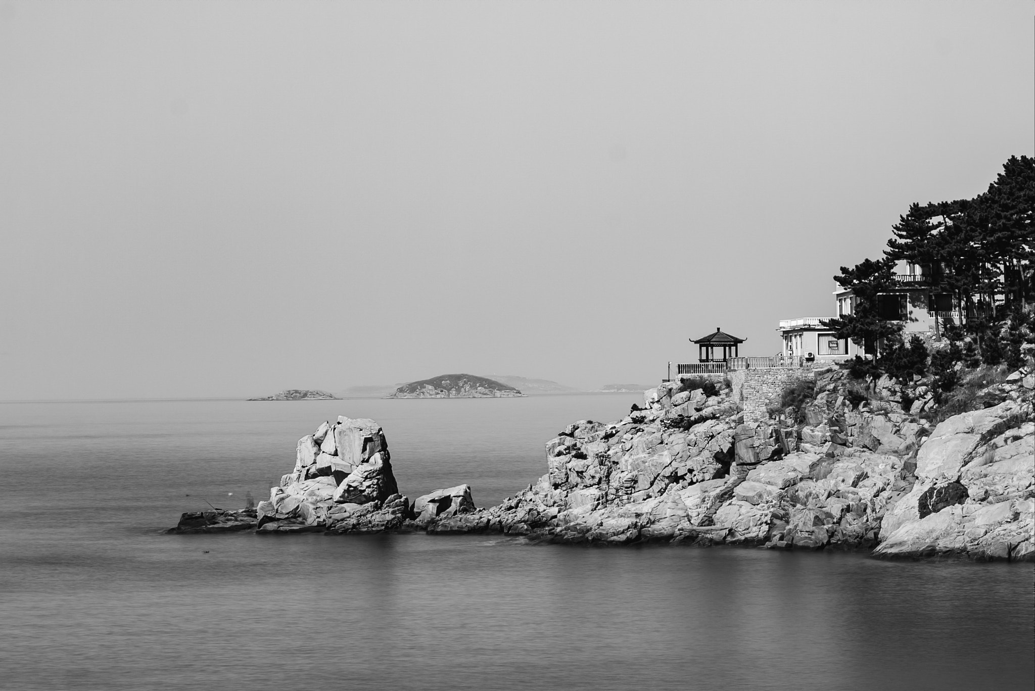 Canon EOS 40D sample photo. Cape with pavilion photography