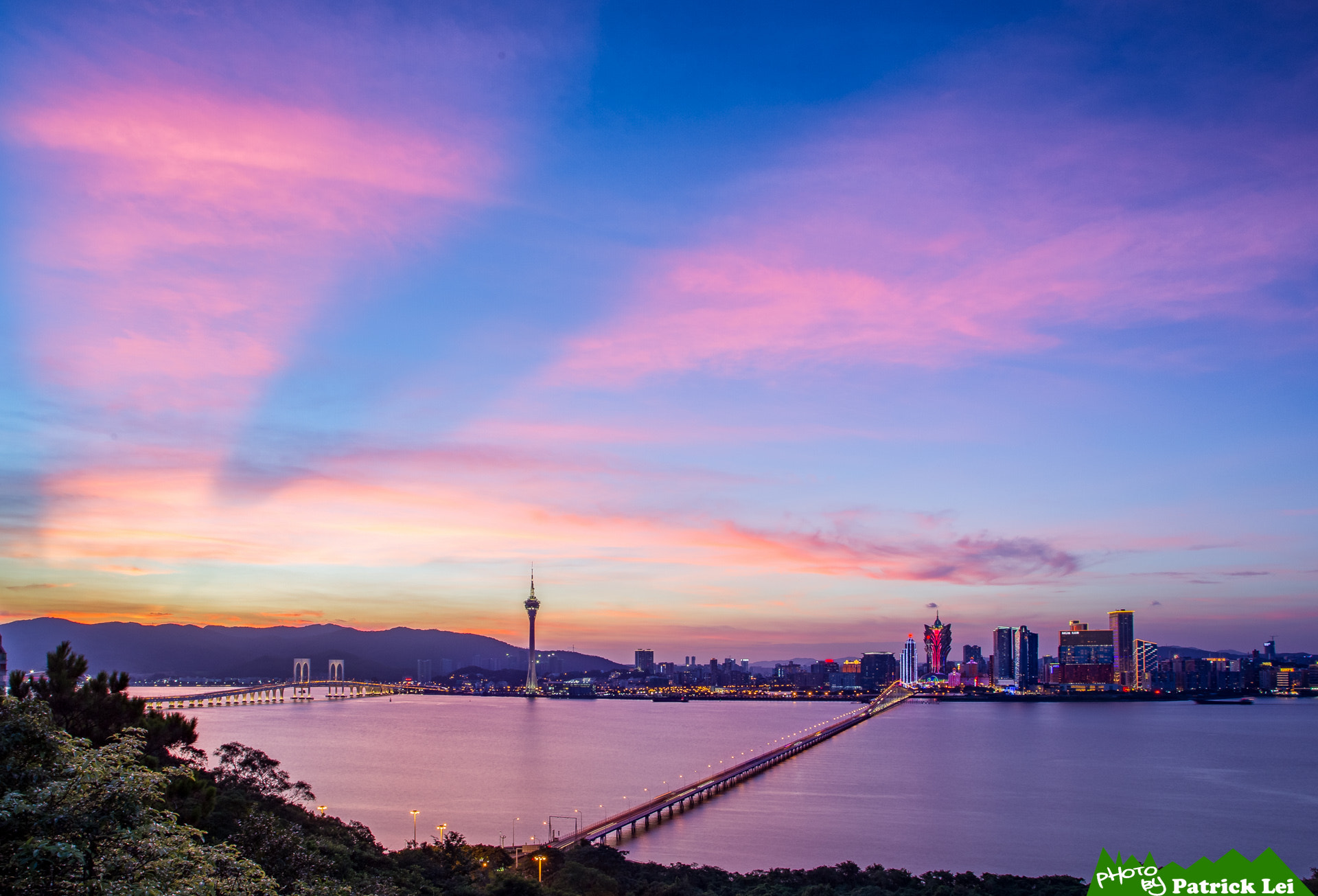 Canon EOS-1D Mark IV sample photo. Macau sunset 1 photography