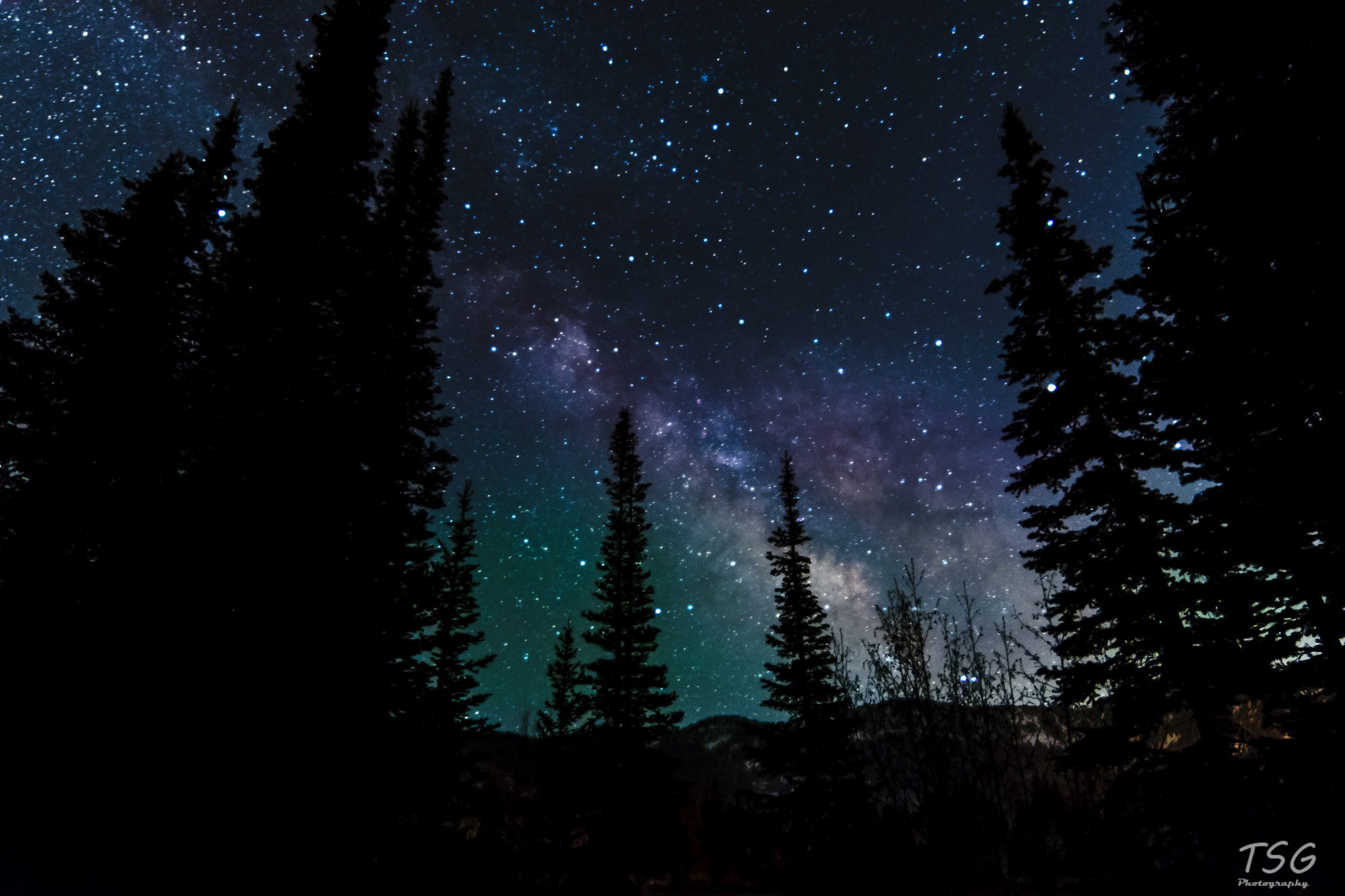 Samyang 14mm F2.8 ED AS IF UMC sample photo. Silver lake milky way photography