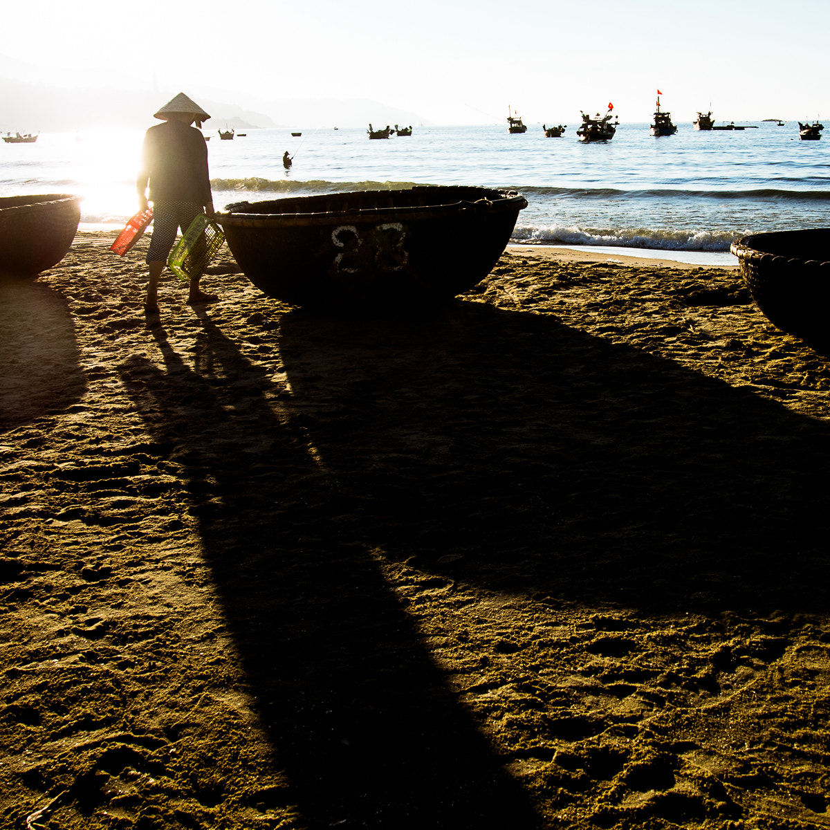 Olympus PEN E-PM2 sample photo. Early morning at the beach, when girls still sleep photography