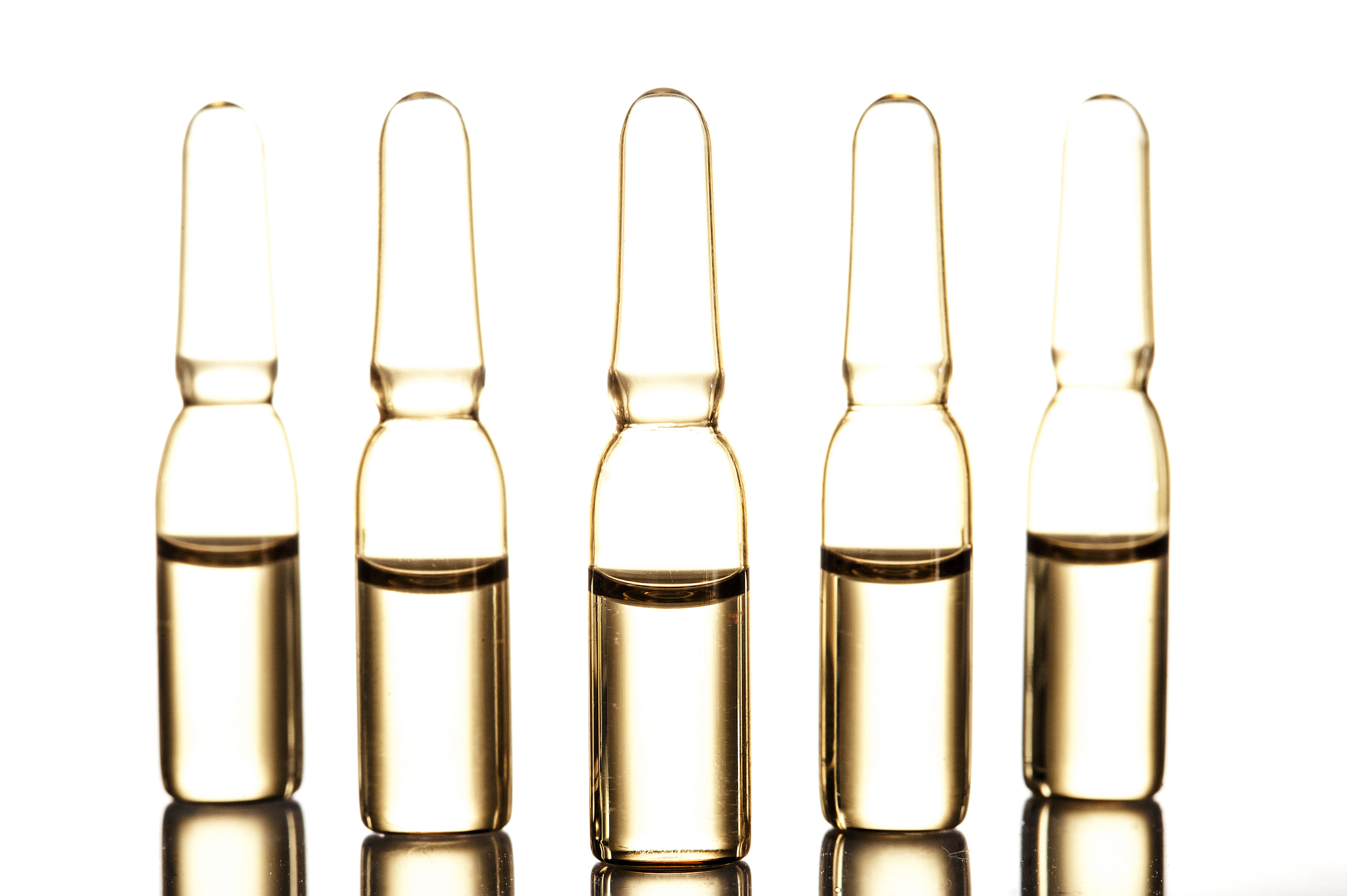 Nikon D700 + AF Micro-Nikkor 105mm f/2.8 sample photo. Medical ampules for injection photography