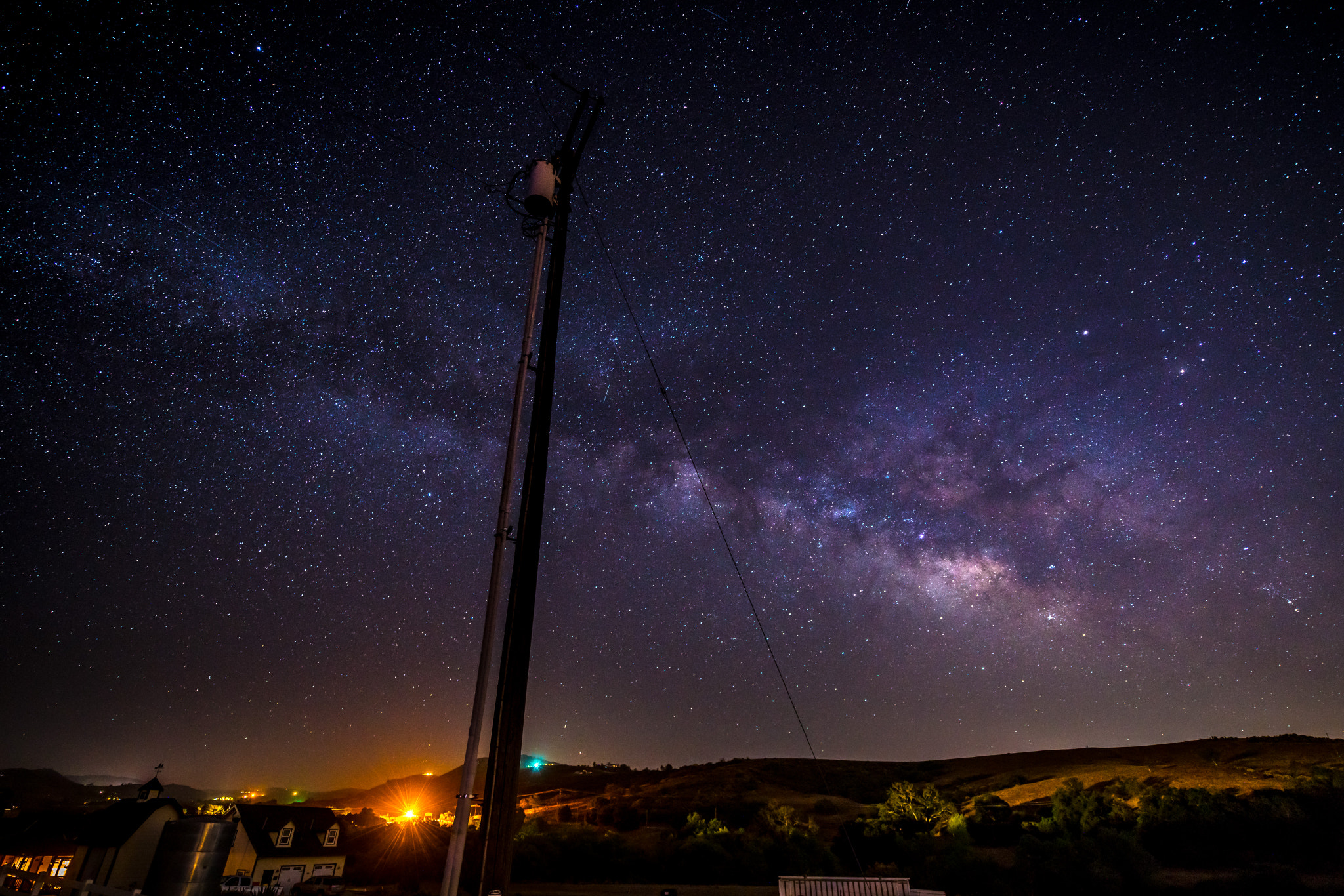 14-24mm F2.8-2.8 G sample photo. Milkyway on the sd photography