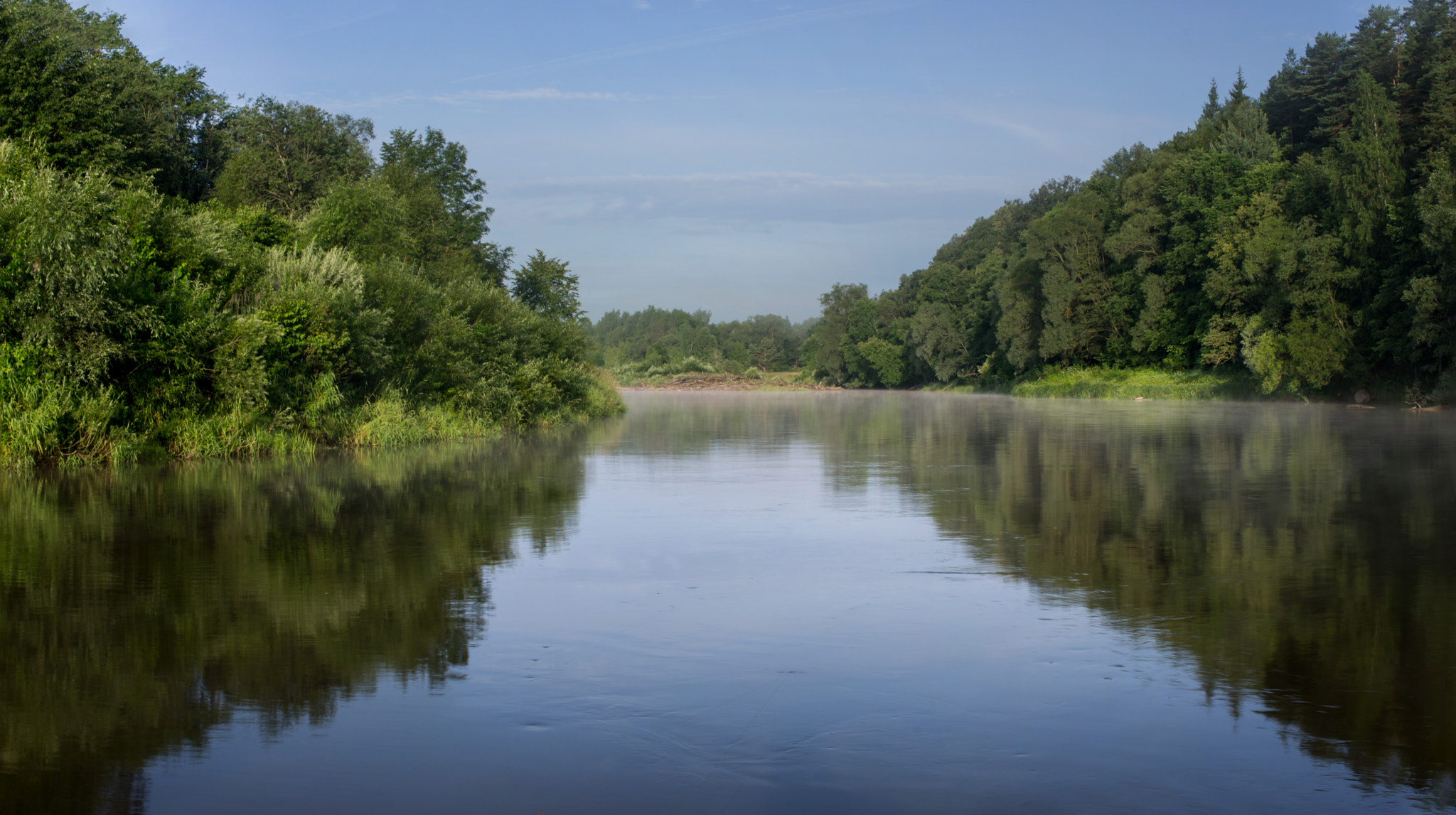 Pentax smc DA 35mm F2.8 Macro Limited sample photo. Early morning @gauja river photography