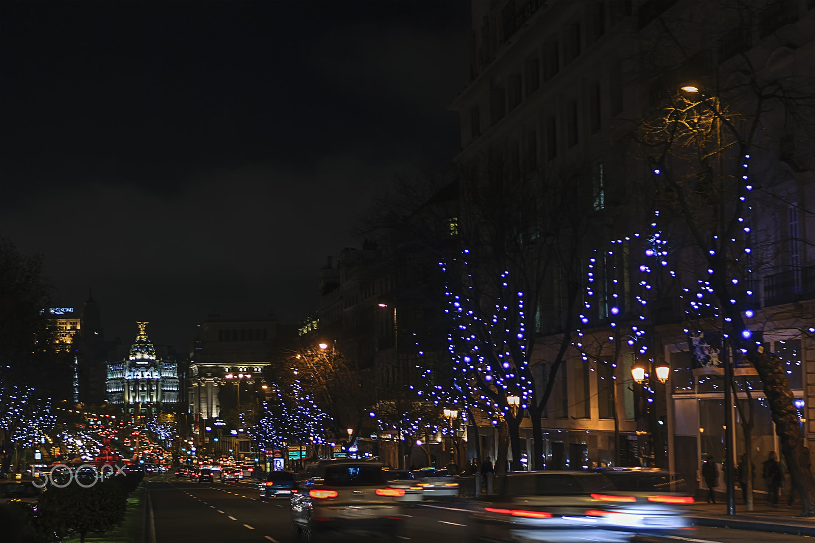 Canon EOS 550D (EOS Rebel T2i / EOS Kiss X4) + Canon EF 28mm F2.8 sample photo. Madrid, navidades photography