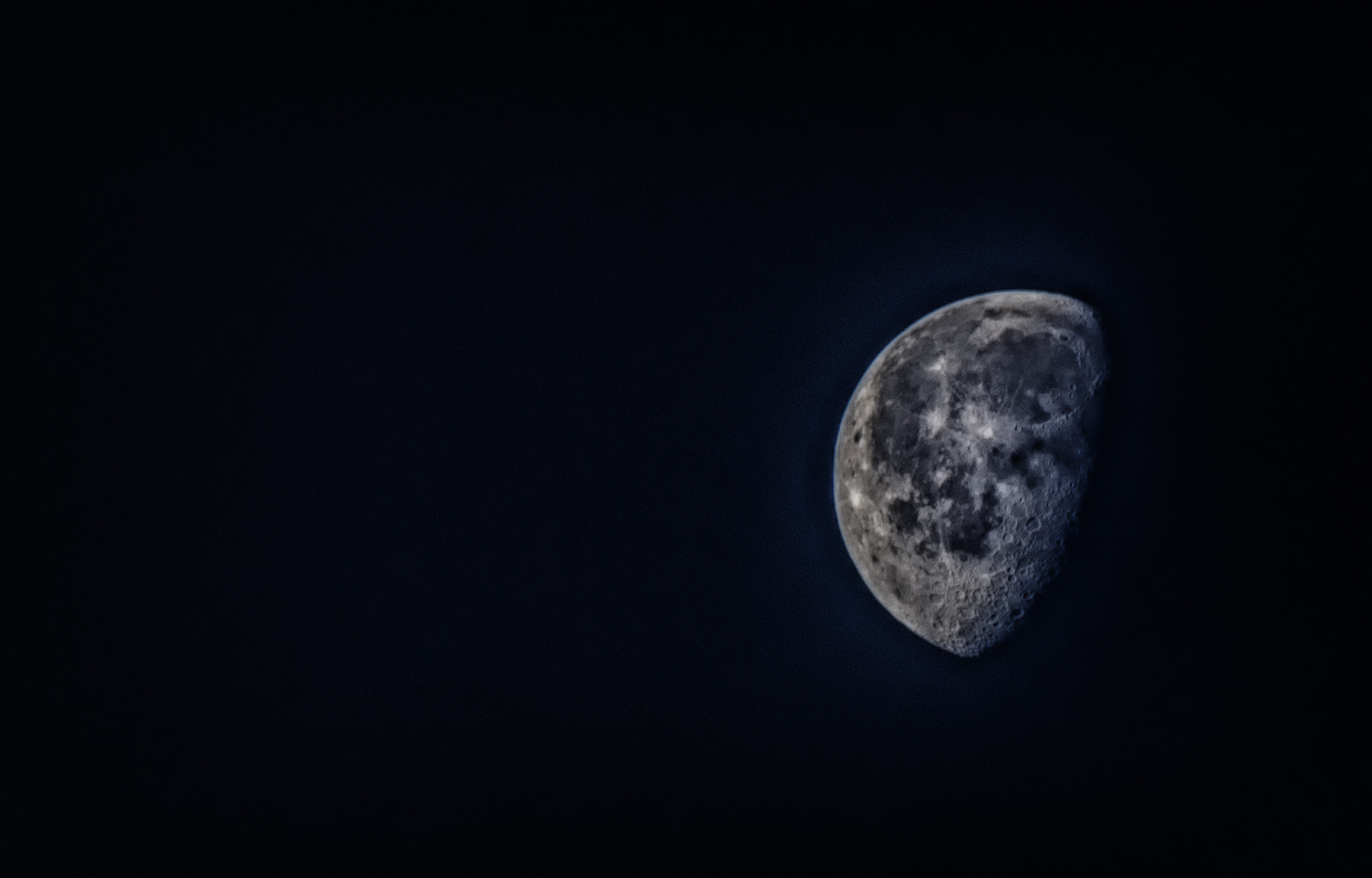Canon EOS M sample photo. Moon photography