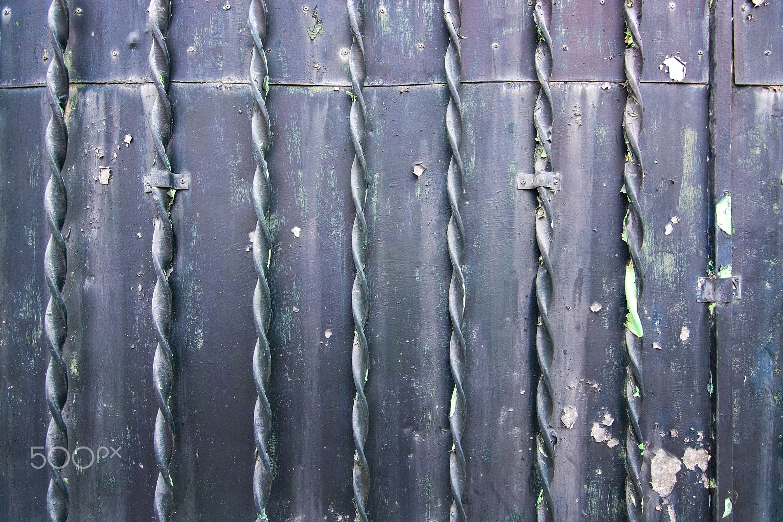 AF Zoom-Nikkor 24-50mm f/3.3-4.5 sample photo. Black corrugated iron abstract background photography