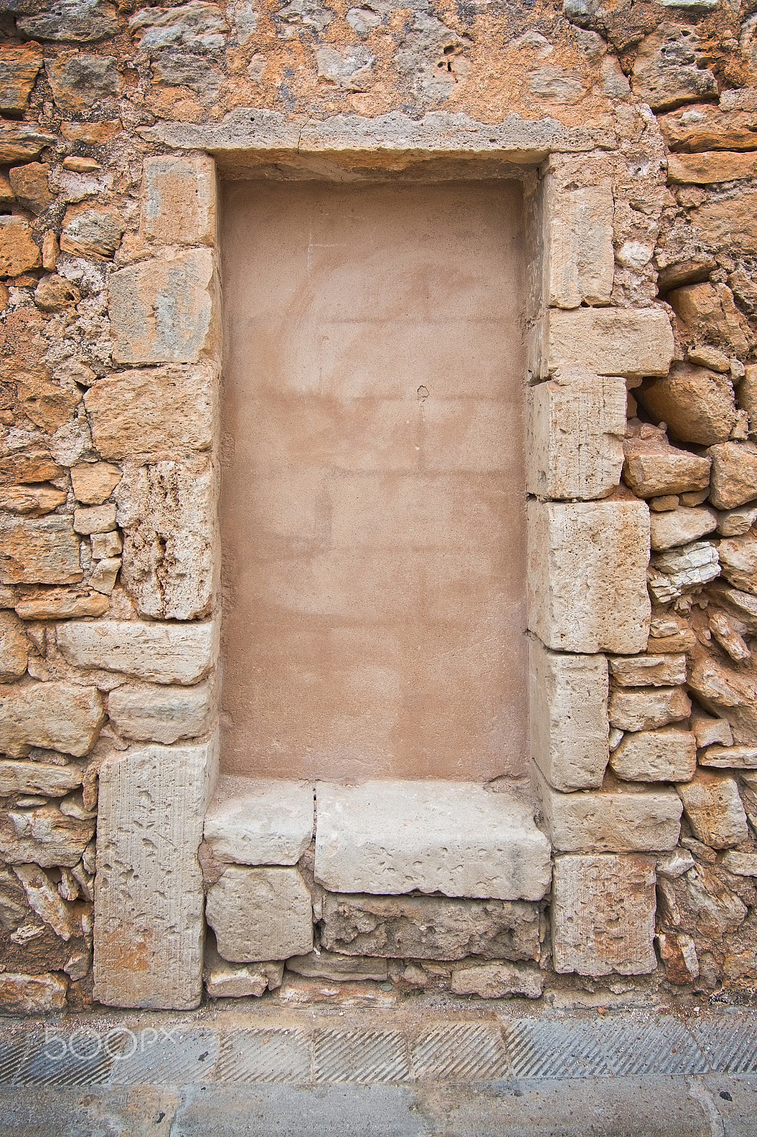 AF Zoom-Nikkor 24-120mm f/3.5-5.6D IF sample photo. Traditional mallorca stone wall background texture photography