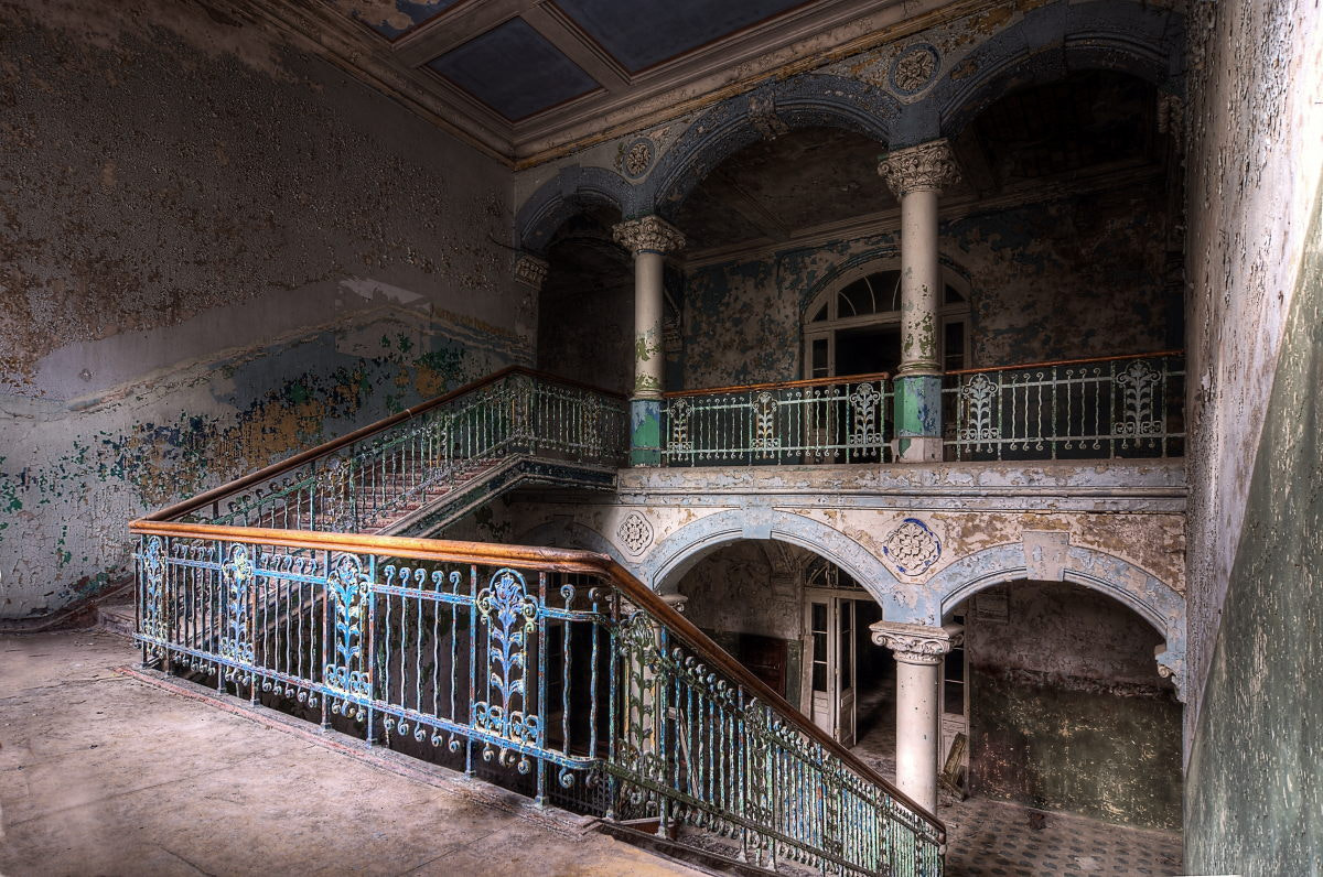 Nikon D300S sample photo. Halbe treppe photography