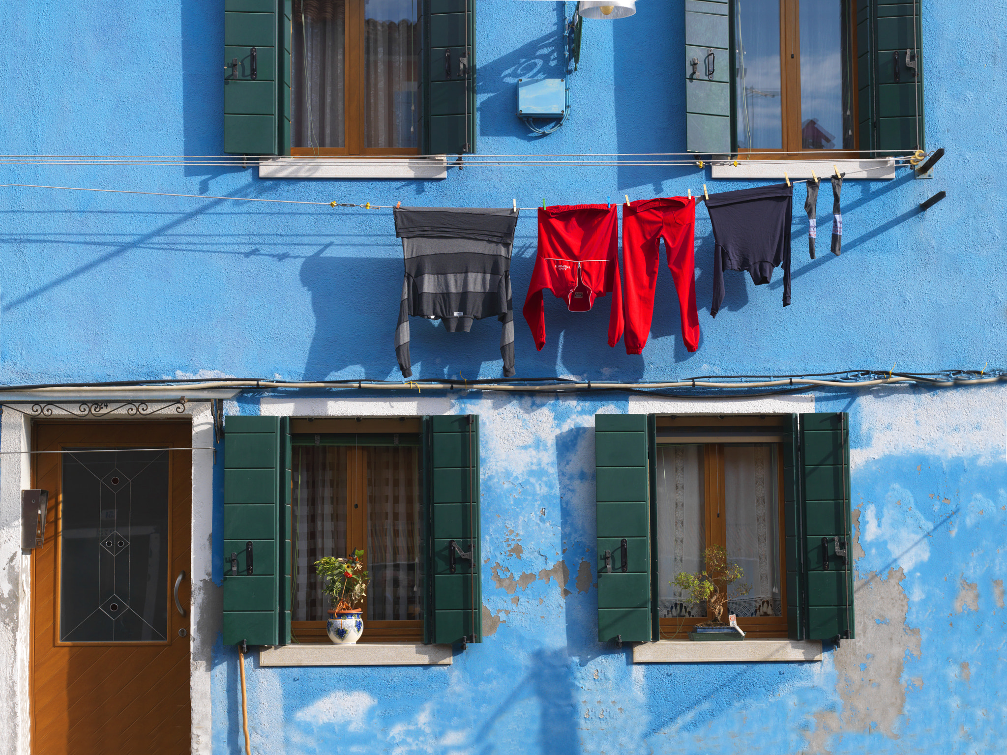 Hasselblad H3D II-39 sample photo. Coloured buildings, burano, venice photography