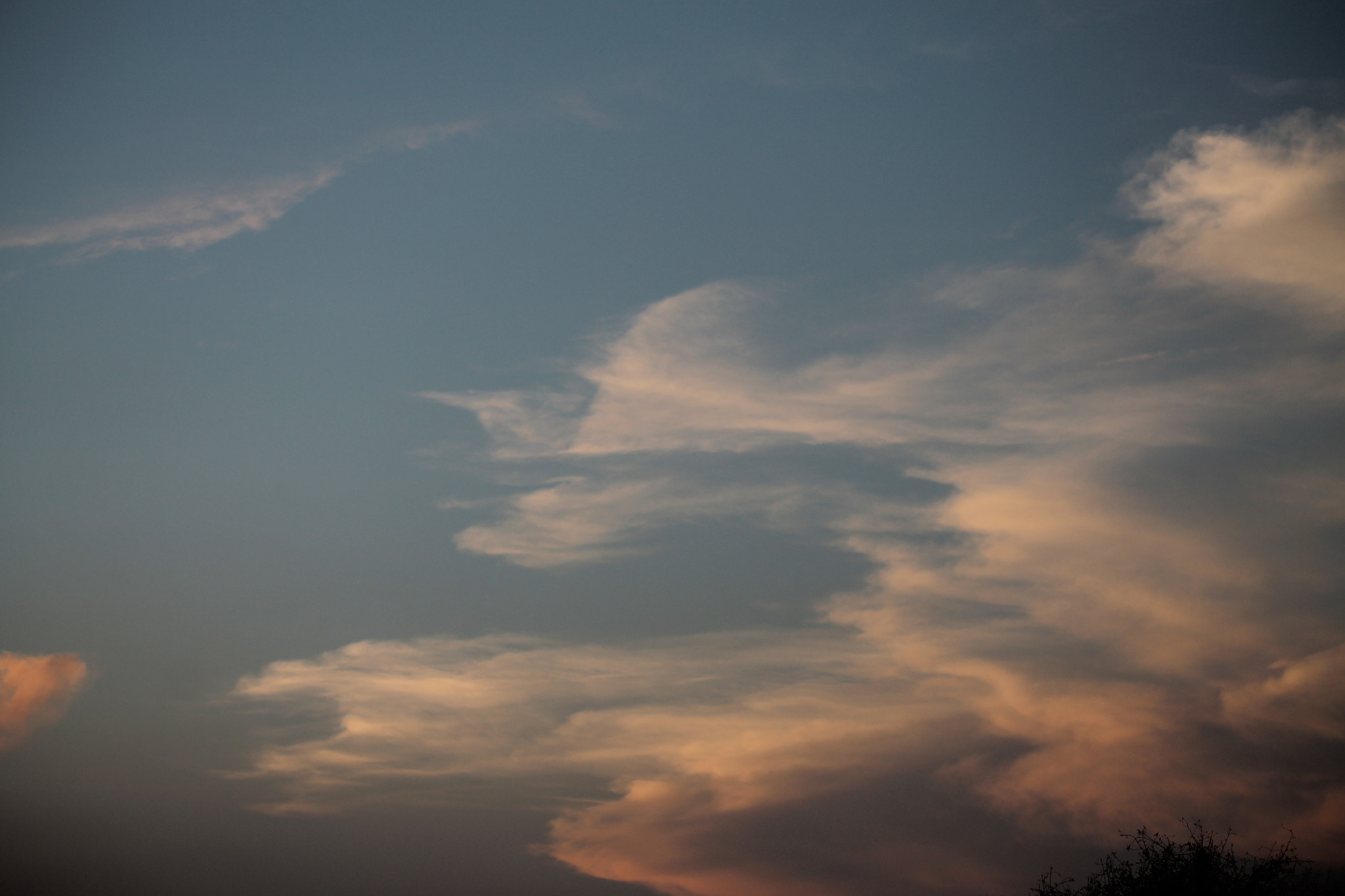 Canon EF-S 55-250mm F4-5.6 IS STM sample photo. Sunset cloud photography