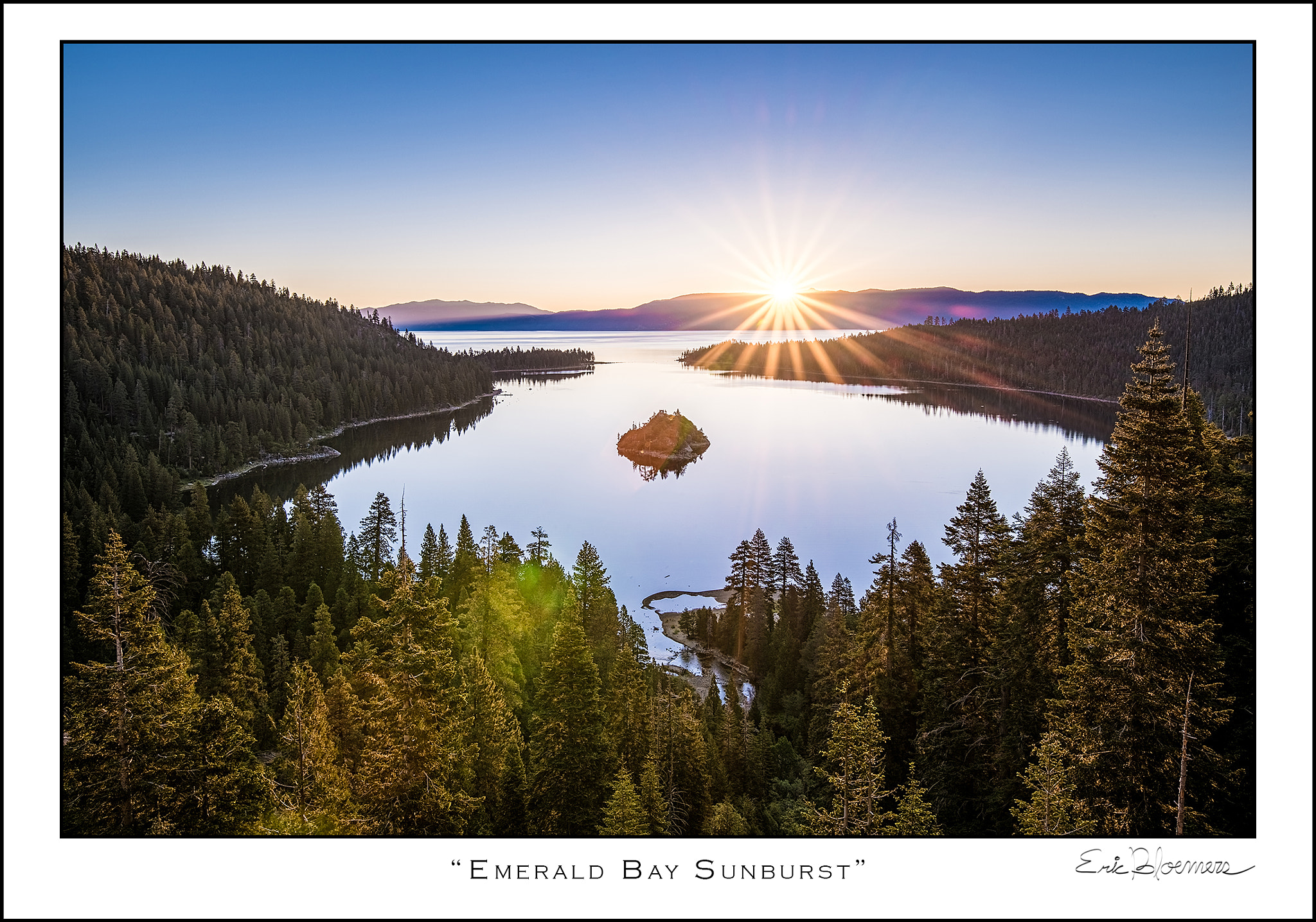 Tamron SP 15-30mm F2.8 Di VC USD sample photo. Emerald bay sunburst photography