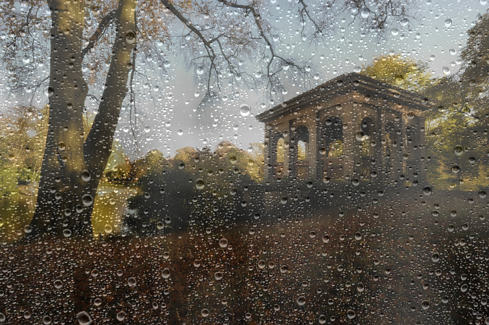 Sigma 17-35mm F2.8-4 EX DG  Aspherical HSM sample photo. Old boat house at birkenhead park on the wirral uk photography