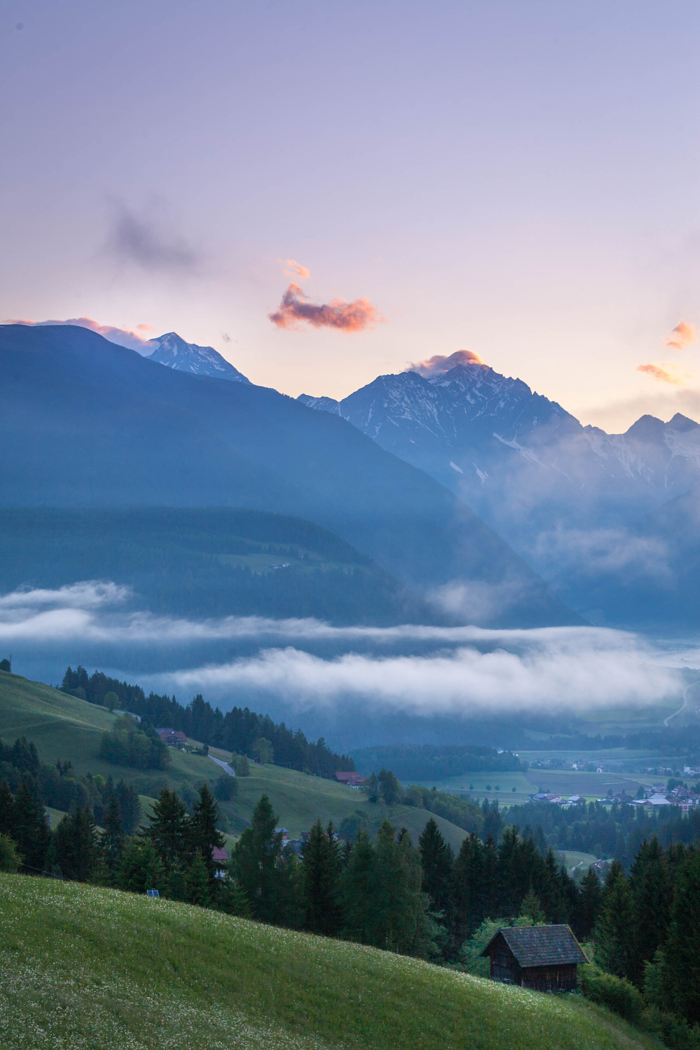 Canon EOS 5D sample photo. Alp sunrise photography