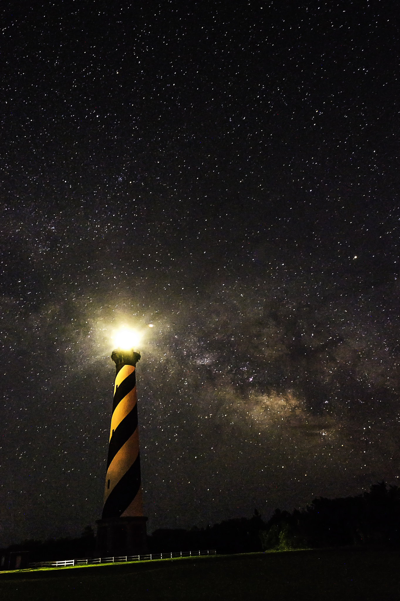 Nikon D3S + Nikon AF Nikkor 24mm F2.8D sample photo. Cape hatteras lighthouse photography