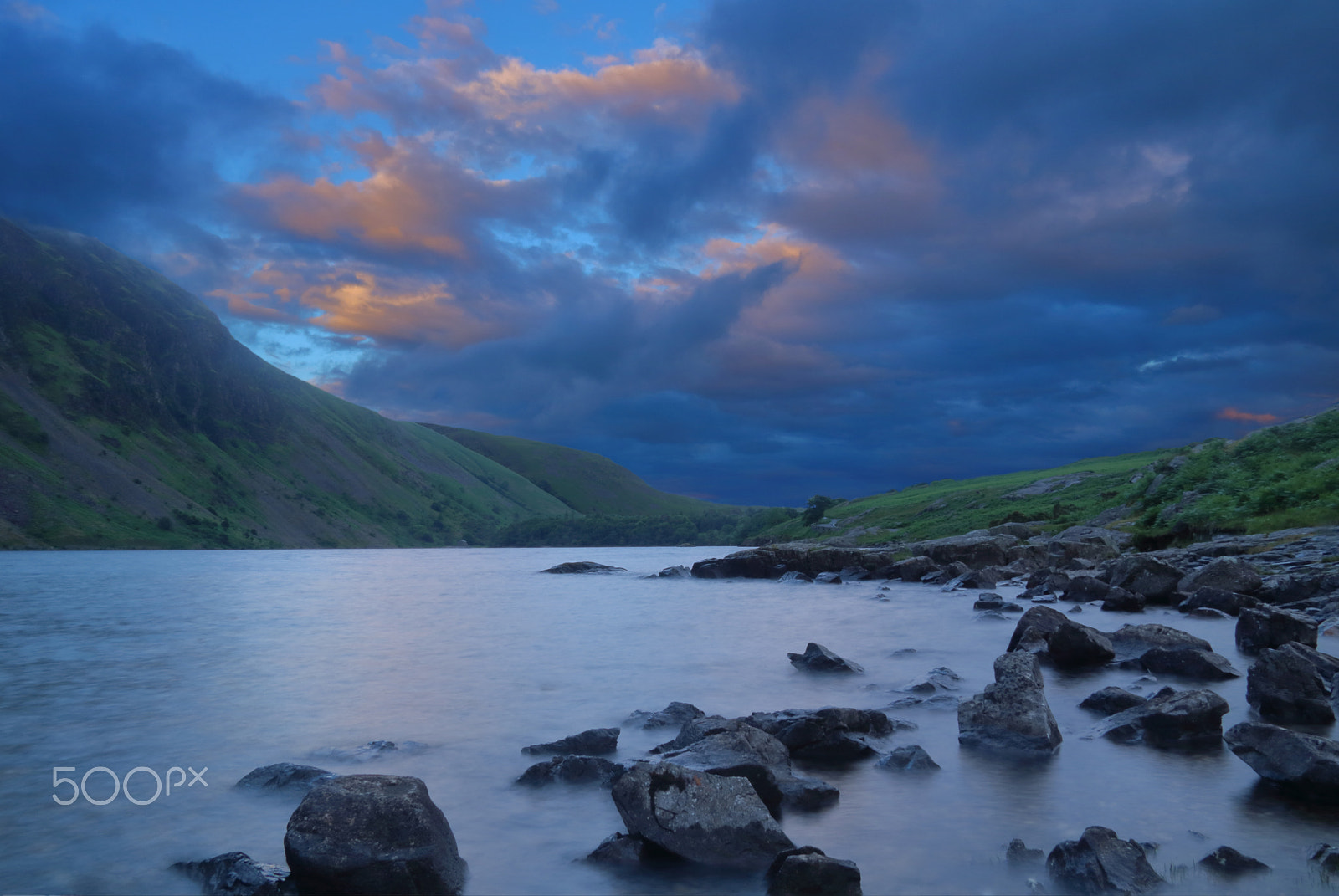 Canon EF-S 17-85mm F4-5.6 IS USM sample photo. Wast water sunrise photography