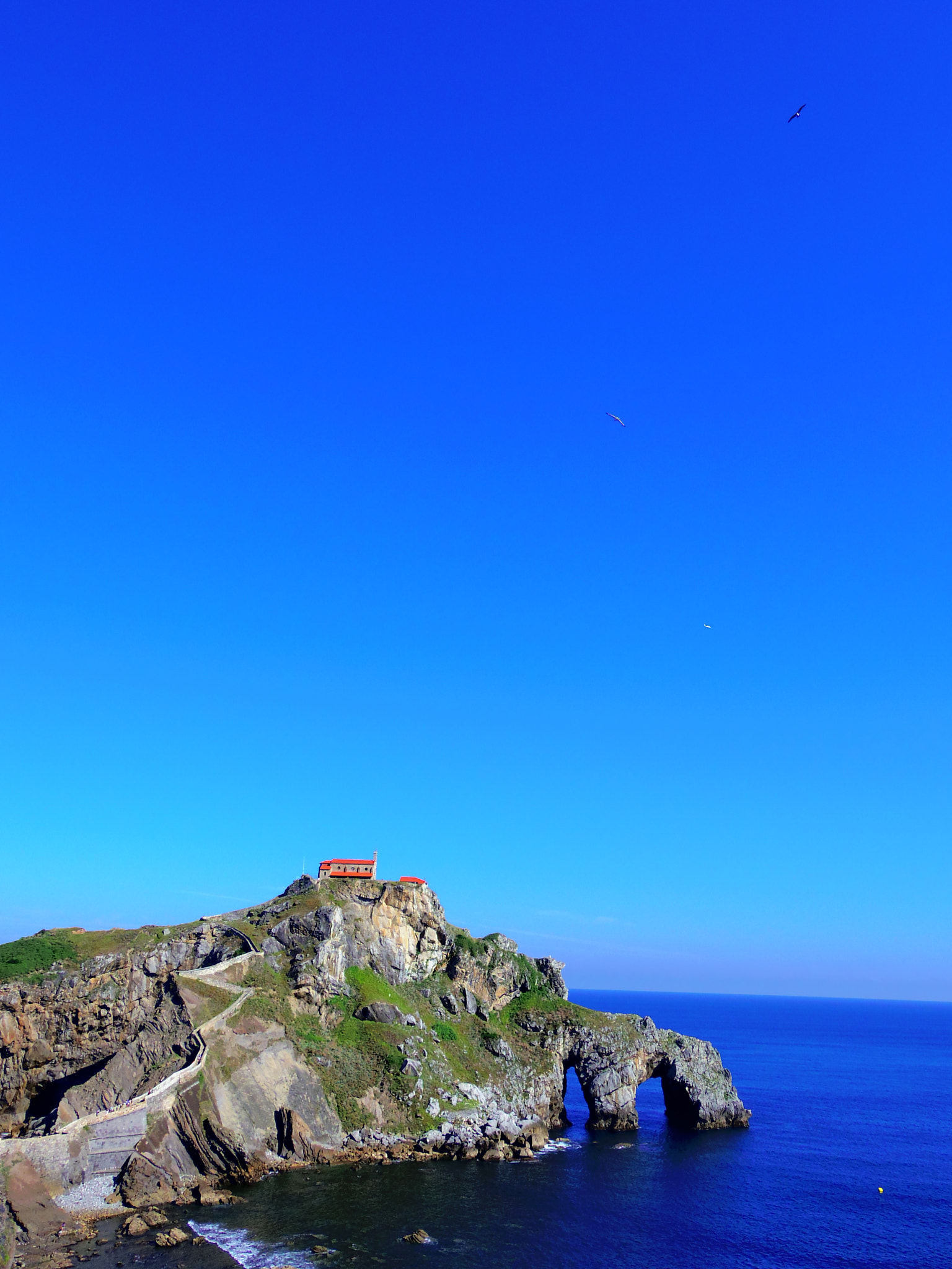 Pentax 02 Standard Zoom sample photo. Gaztelugatxe photography