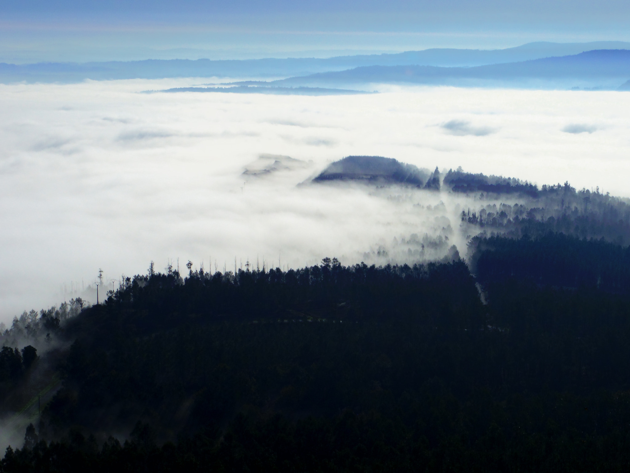 Pentax 02 Standard Zoom sample photo. Foggy photography
