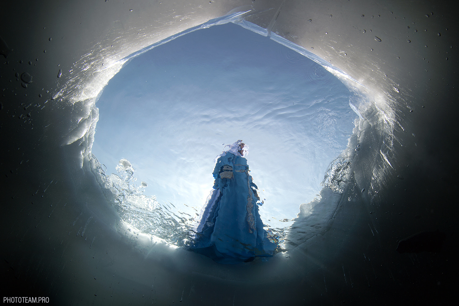 Nikon D4S + Nikon AF Fisheye-Nikkor 16mm F2.8D sample photo. Ice queen photography