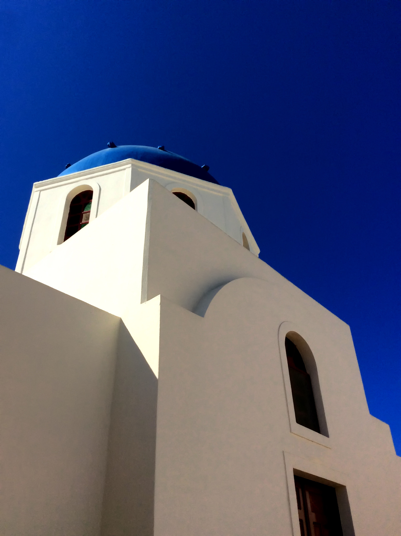 iPad Air back camera 3.3mm f/2.4 sample photo. Santorini photography