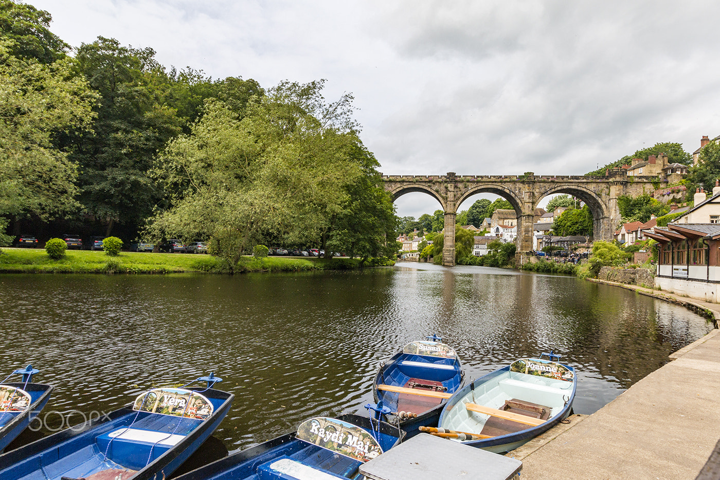 Canon EOS 70D sample photo. The viaduct knaresborough photography