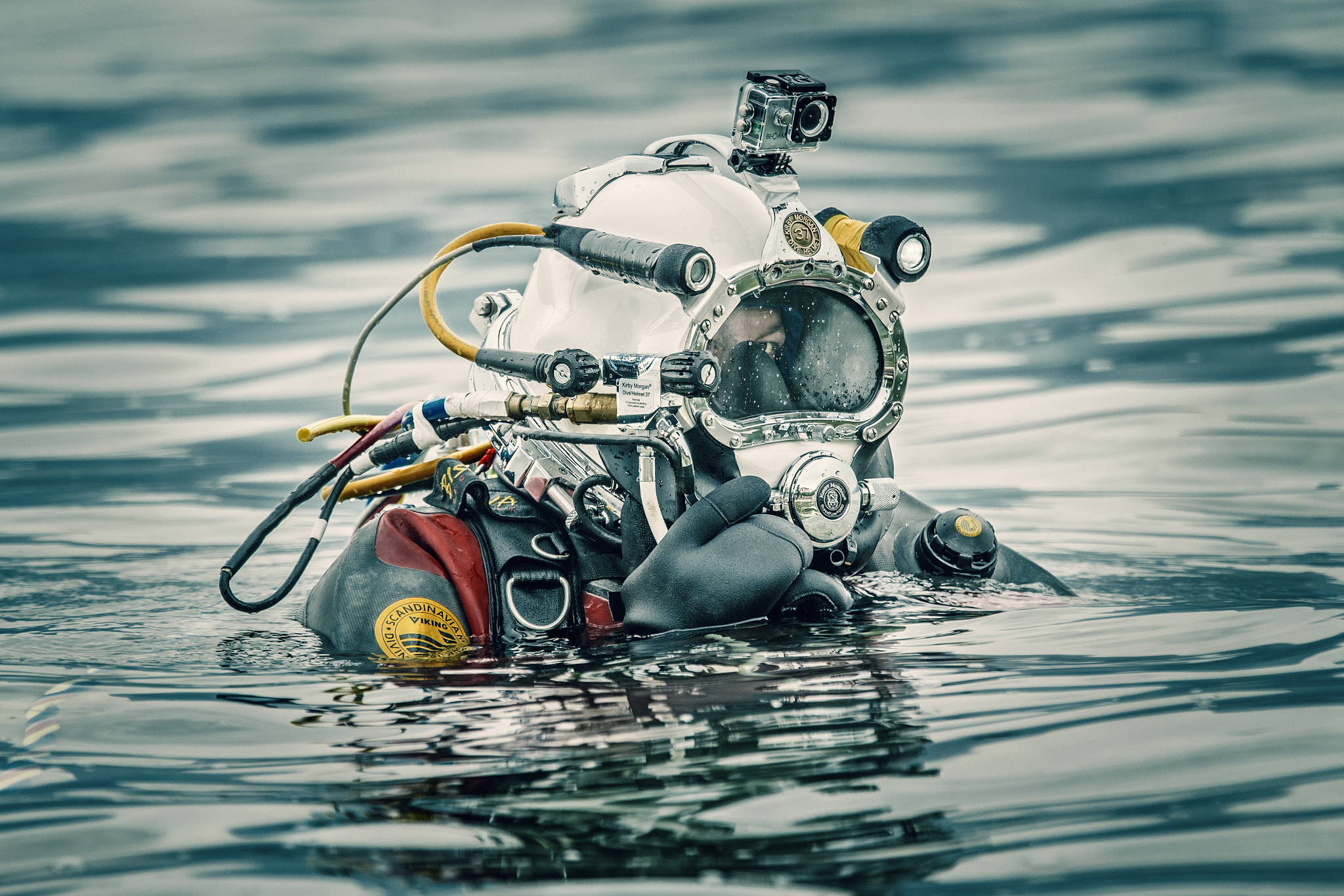 Canon EOS M sample photo. Tribute to commercial divers photography