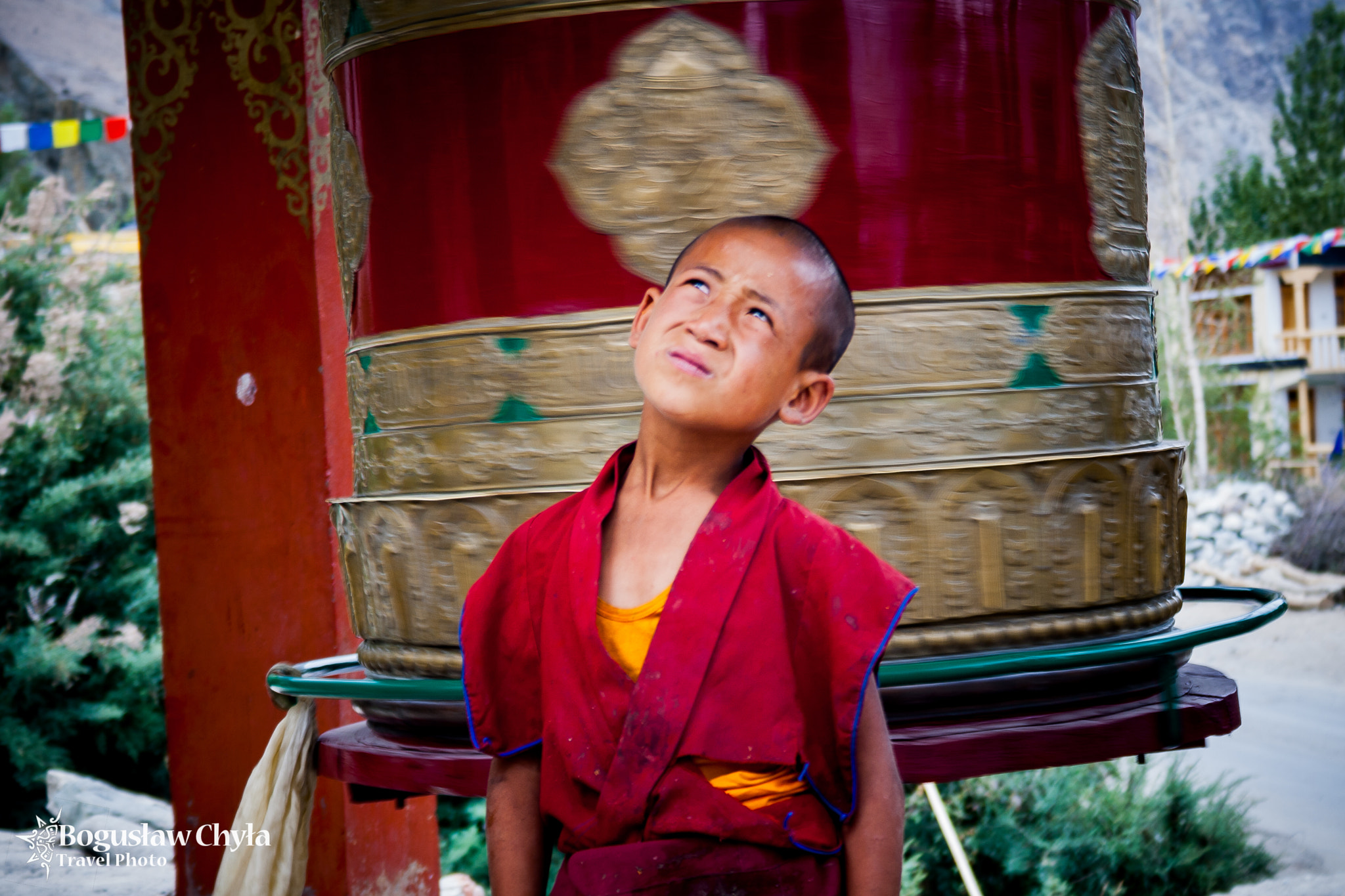 Canon EF-S 18-55mm f/3.5-5.6 USM sample photo. Young monk photography