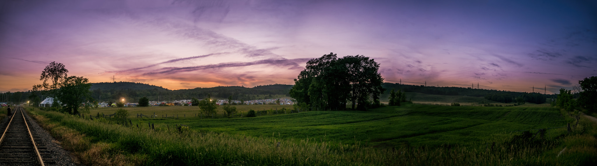 Panasonic Lumix DMC-G7 + LUMIX G 25/F1.7 sample photo. Rockfest landscape sunset photography