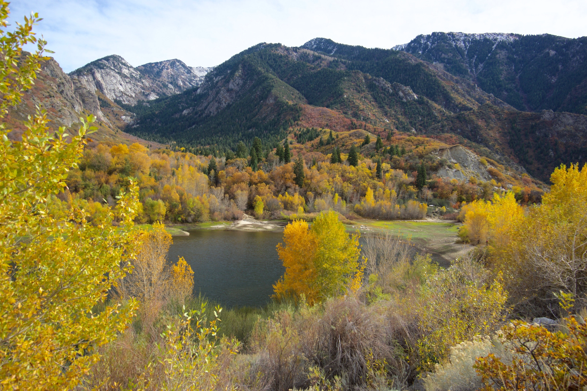 Sony a6000 + Sony E 10-18mm F4 OSS sample photo. Lower bell's canyon reservoir thru the seasons photography