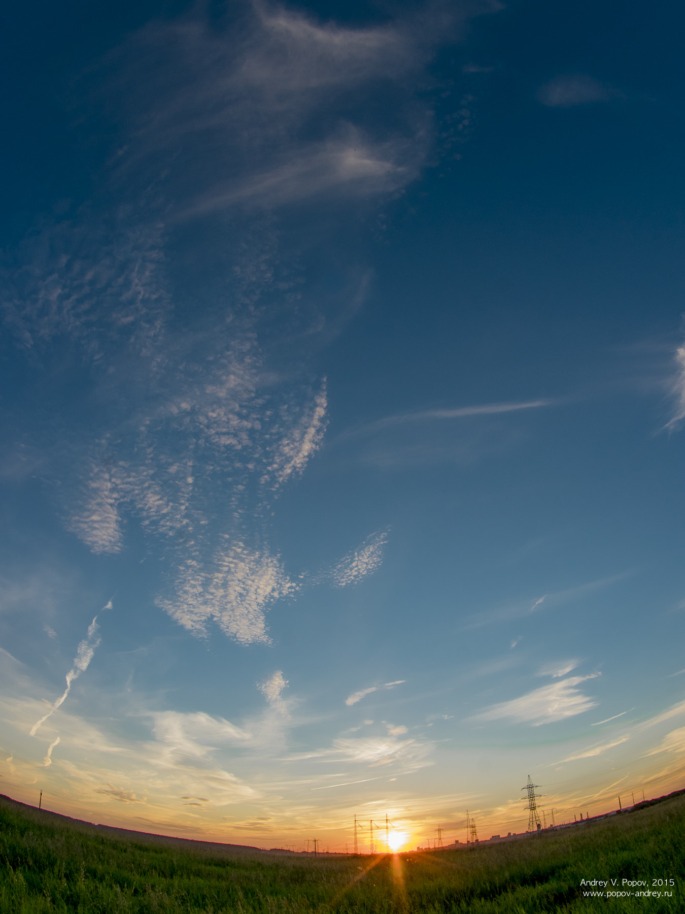 Pentax K-3 sample photo. One of summer sunsets photography