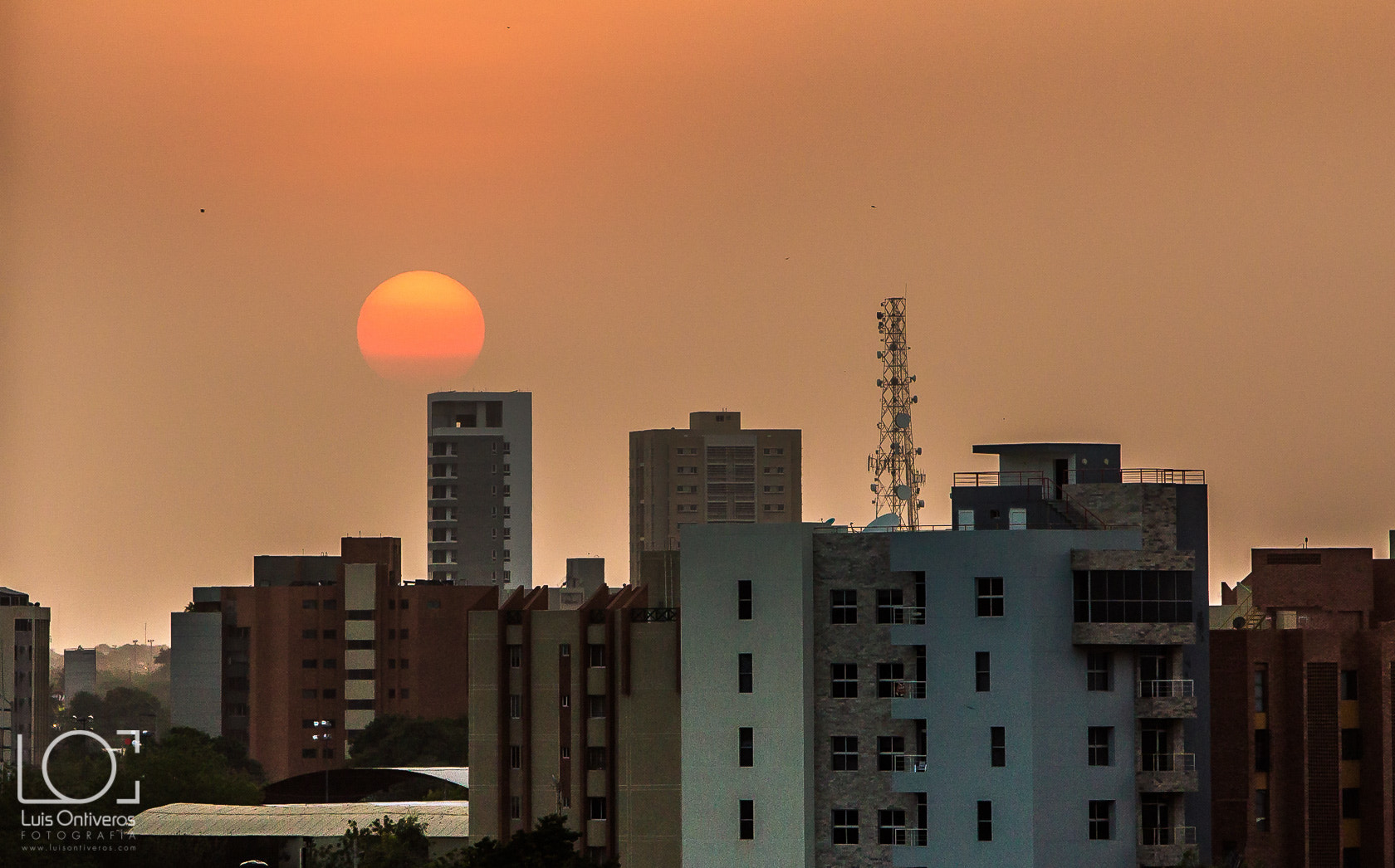 Canon EF 70-200mm F2.8L IS USM sample photo. Atardecer en maracaibo - venezuela photography