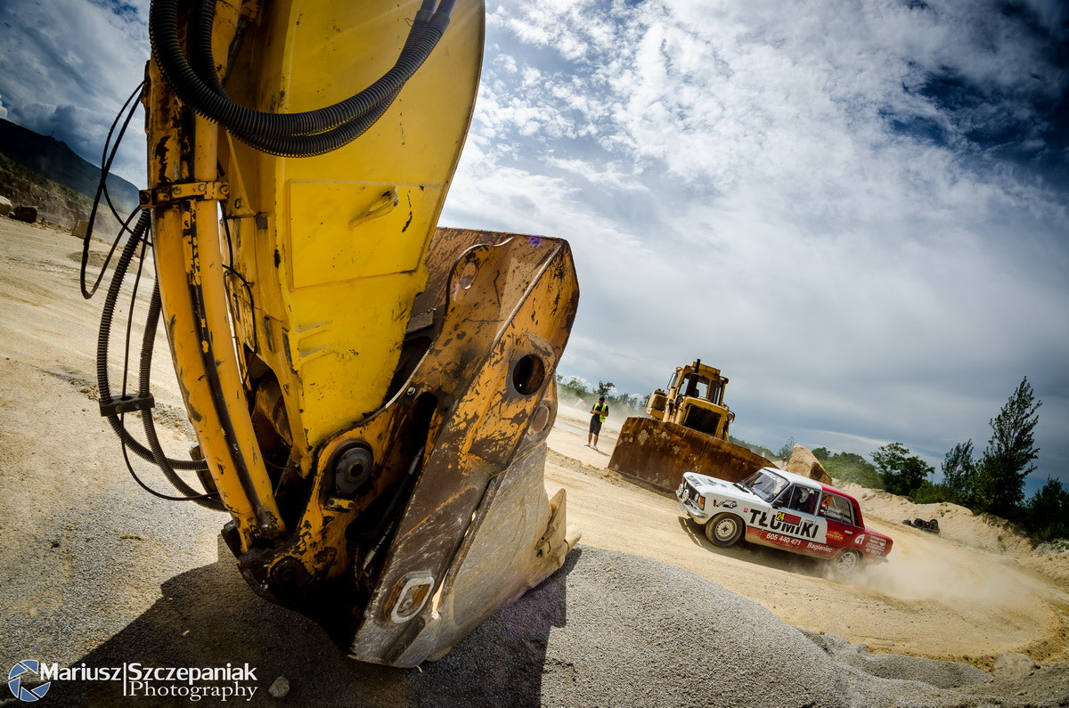 Nikon D5100 + Samyang 8mm F3.5 Aspherical IF MC Fisheye sample photo. Gravel masters photography