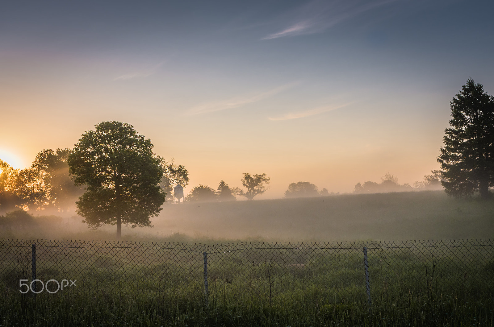 Pentax K-5 IIs sample photo. Foggy sunrise photography