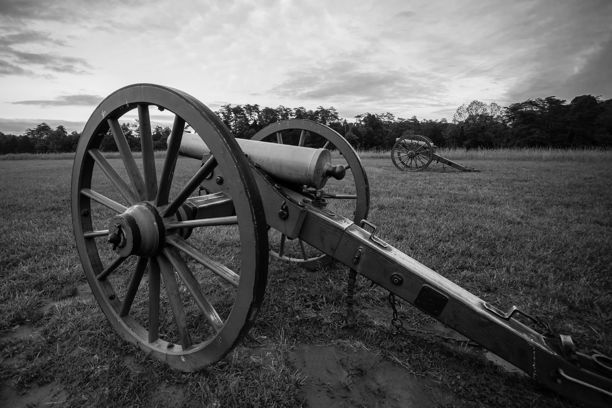Sigma 10-20mm F4-5.6 EX DC HSM sample photo. Dual cannons at bull run photography